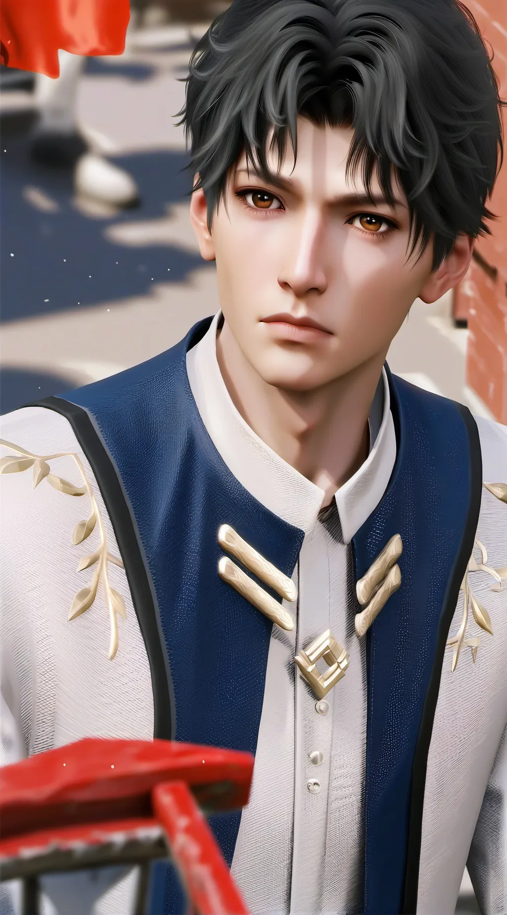 ai character: Nick background