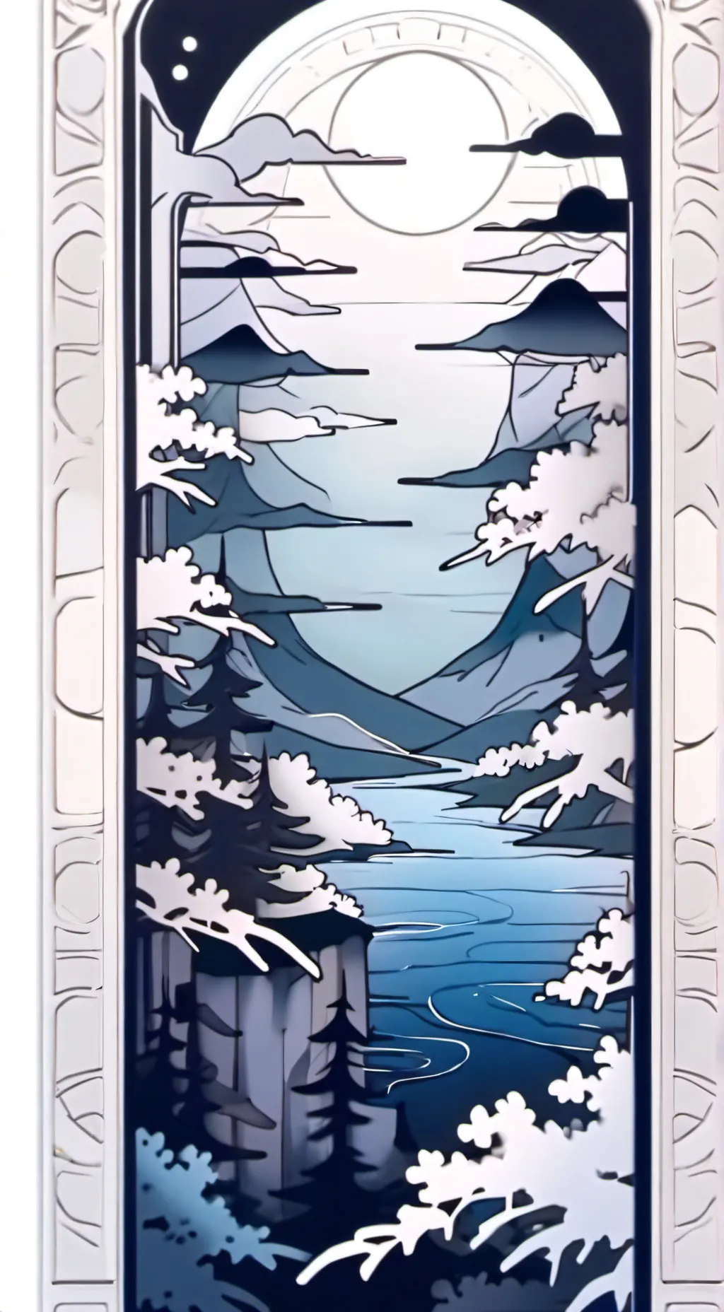 ai character: DW ig background