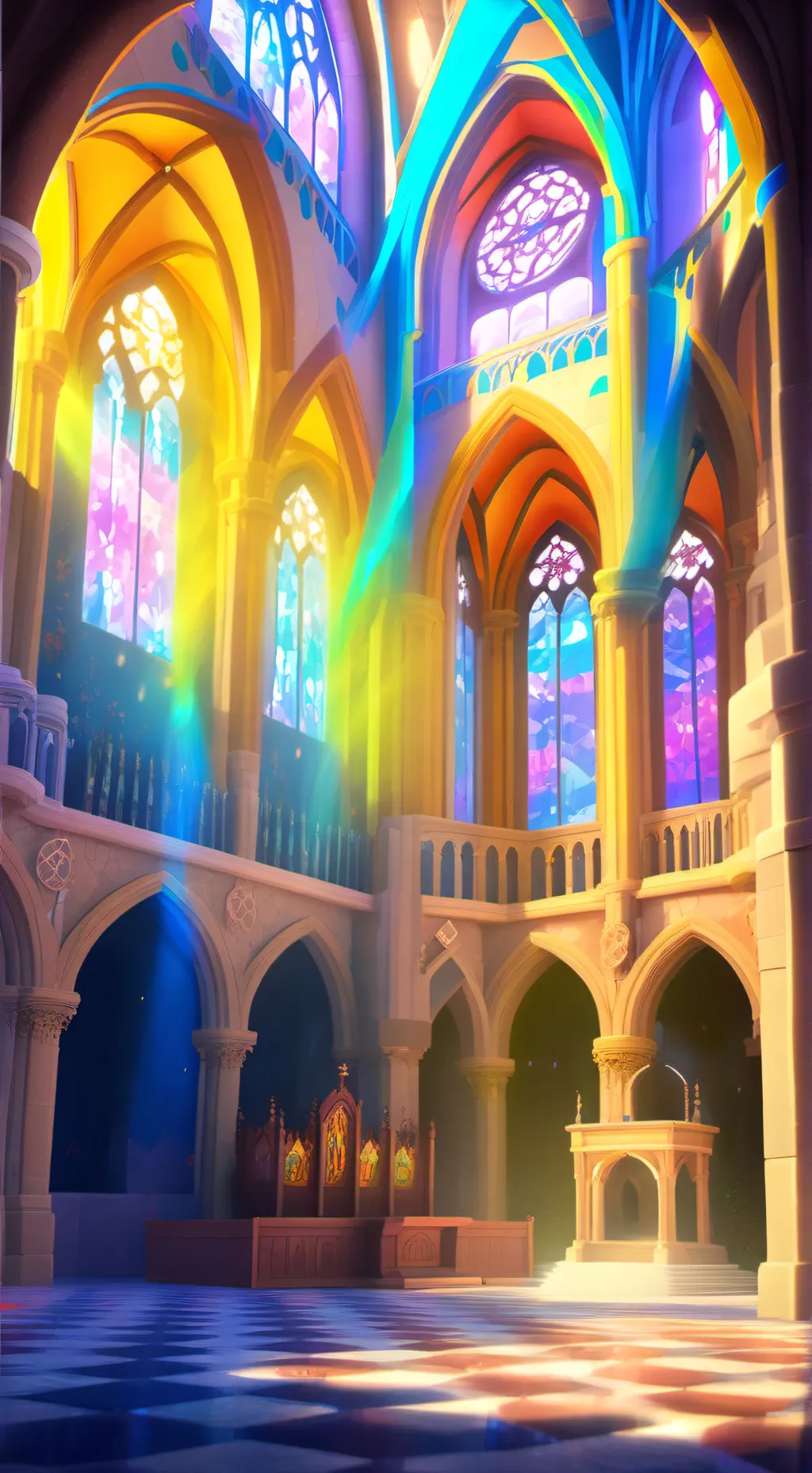 ai character: fight  background