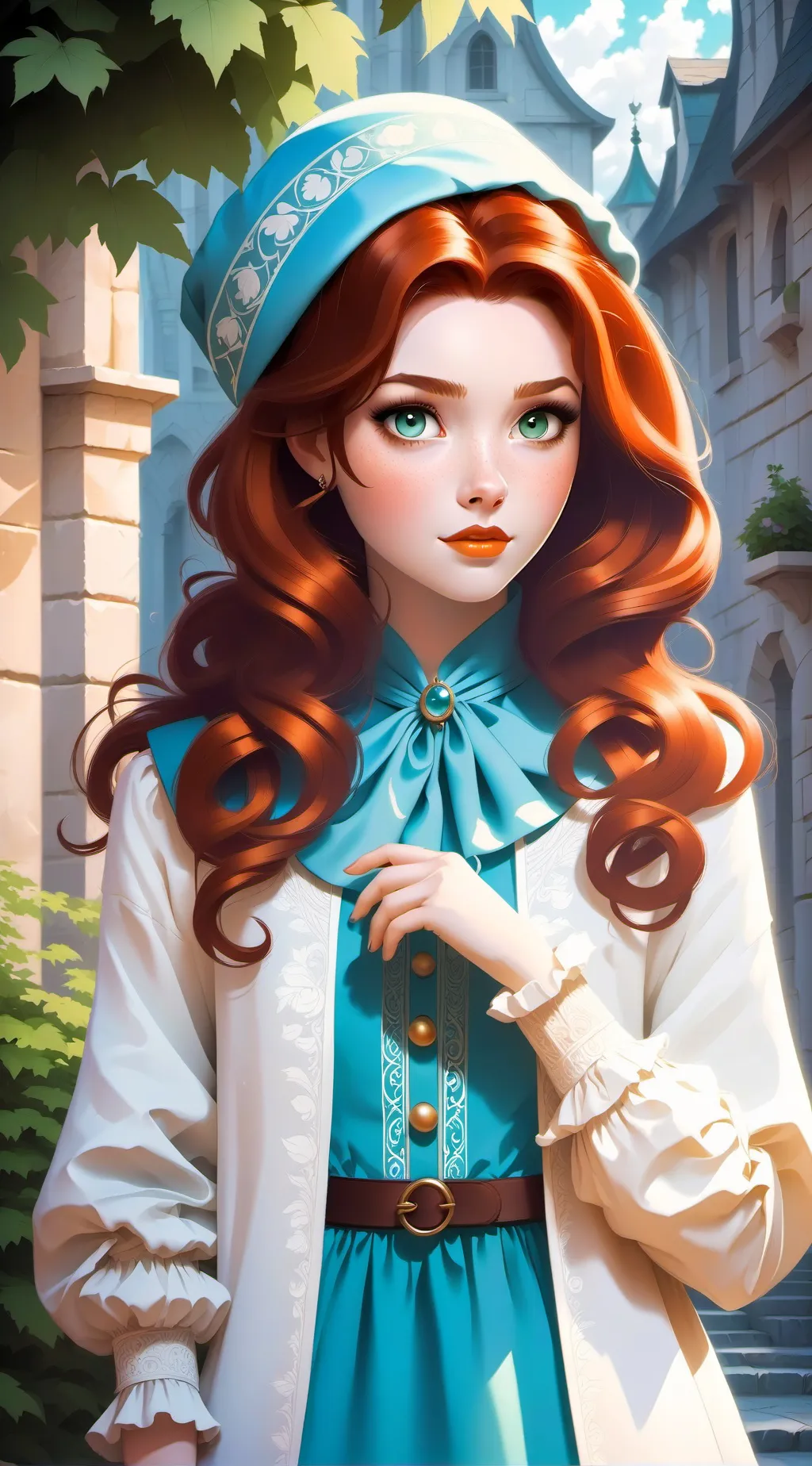 ai character: Alba background