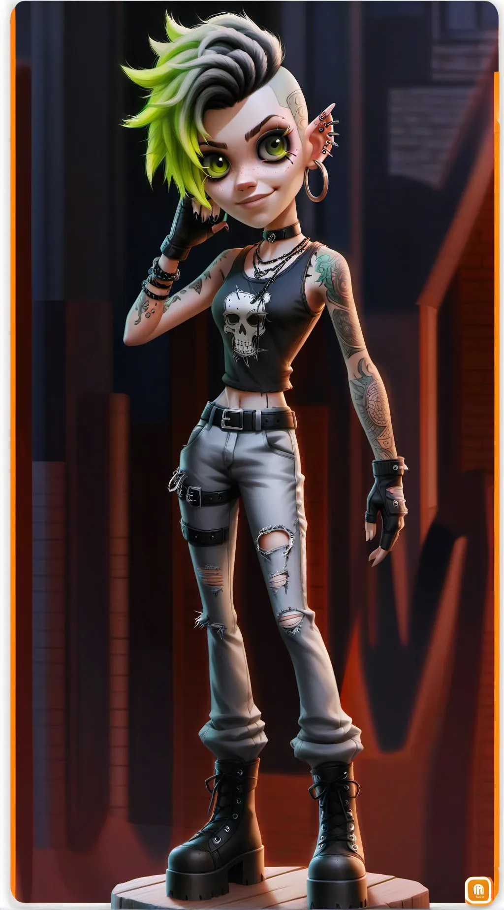 ai character: Jessie background