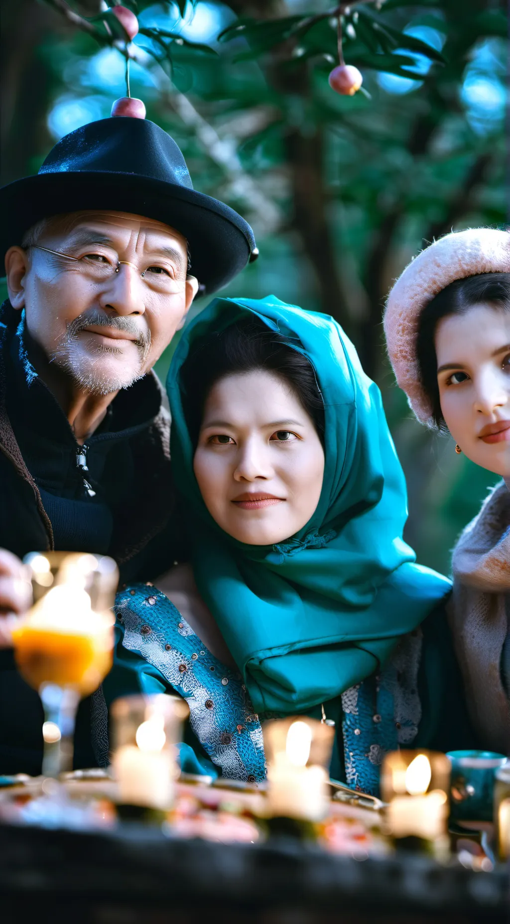 ai character: anna madrigal  background