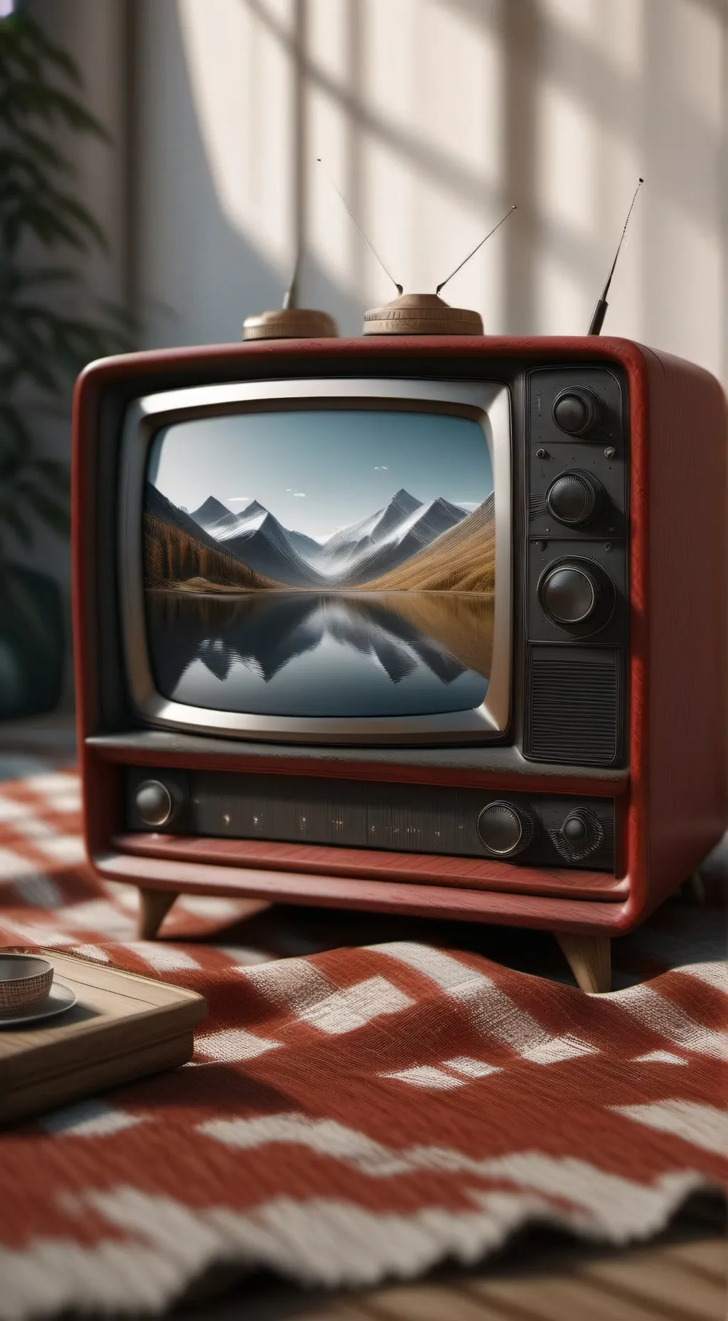 ai character: showtime vee background