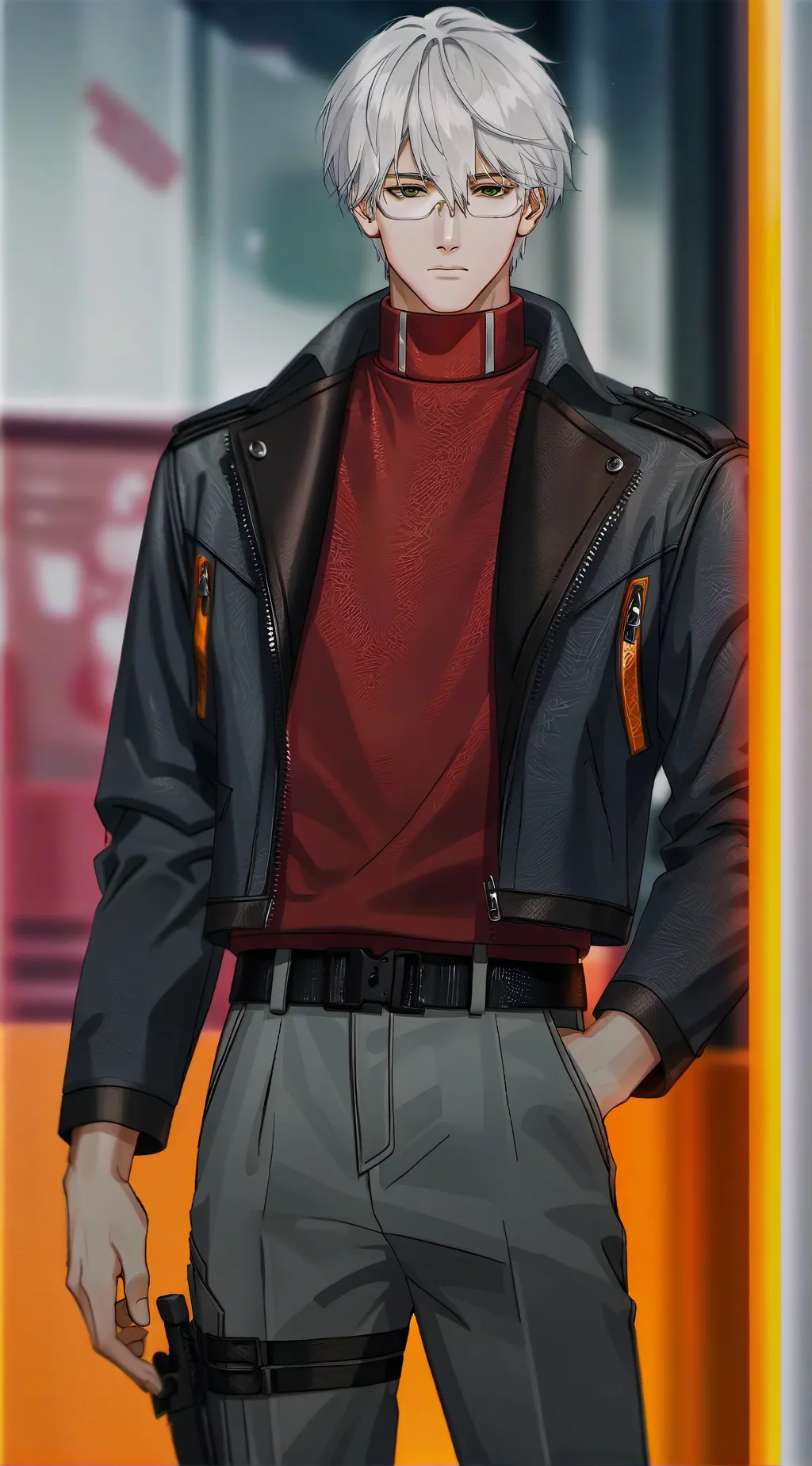 ai character: Arrow  background