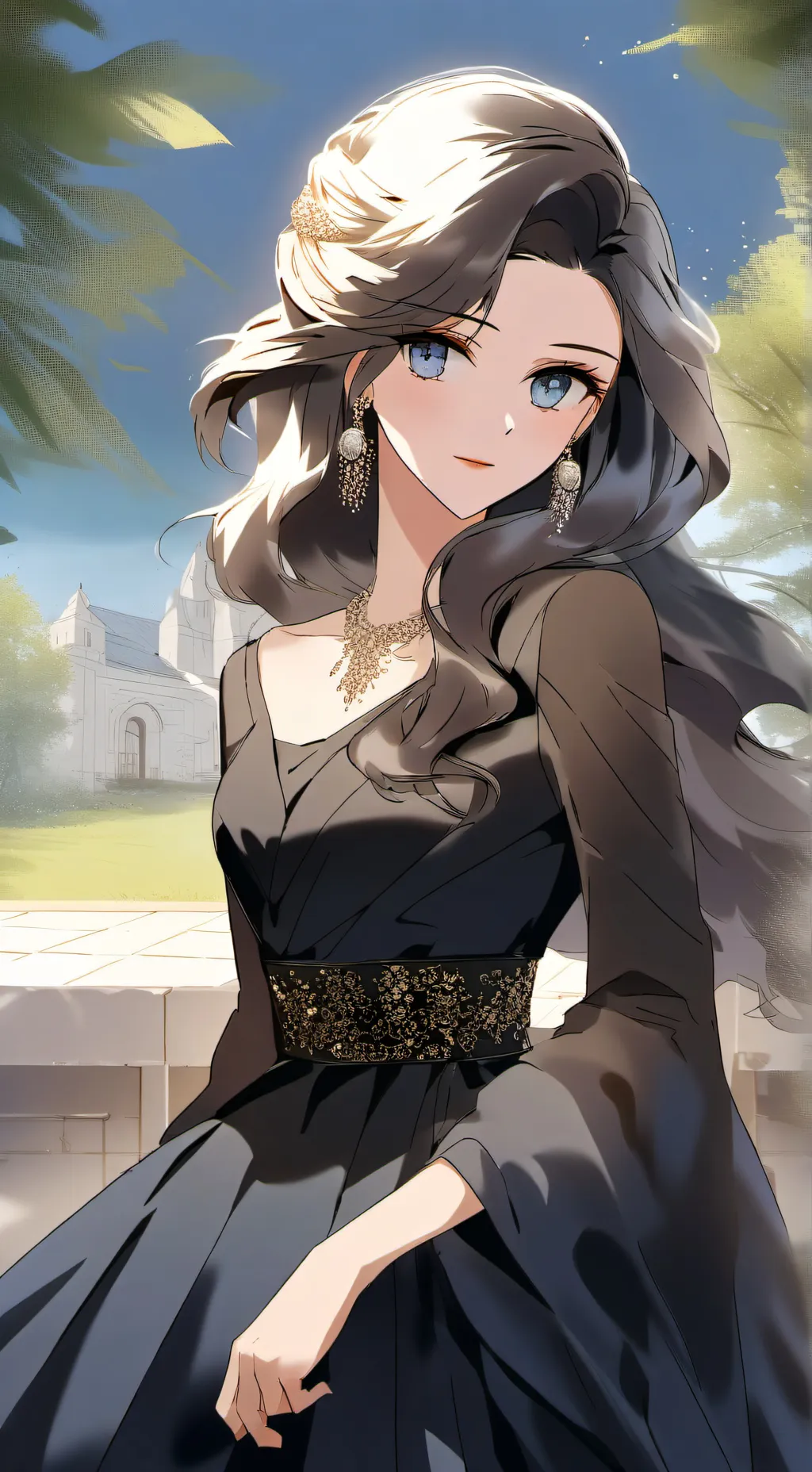 ai character: Алина background