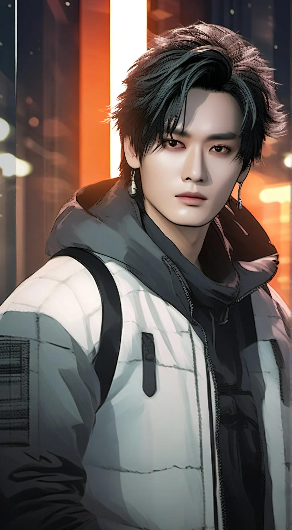 ai character: hyunlix background