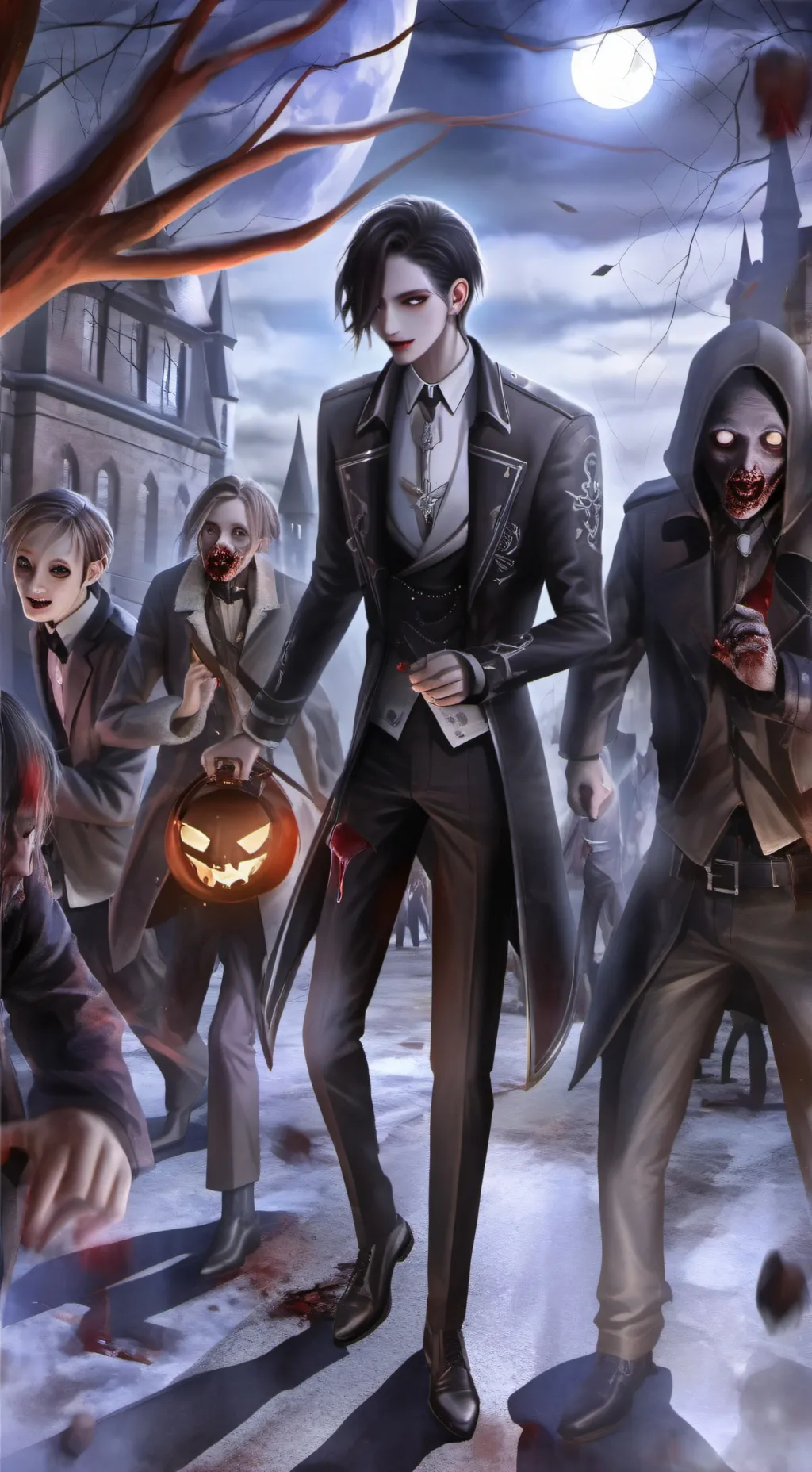 ai character: Noob vs Zombies background