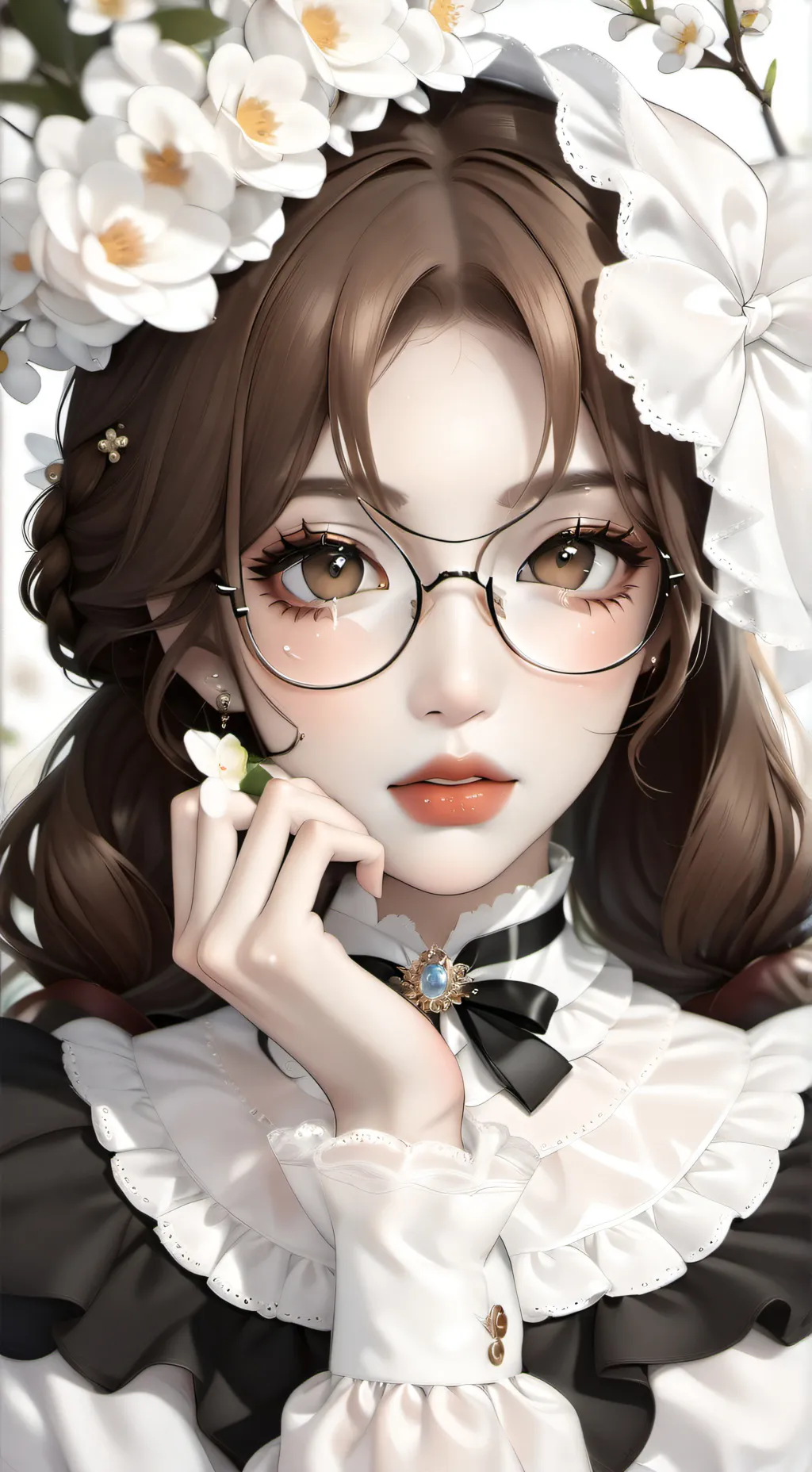 ai character: Nicole background