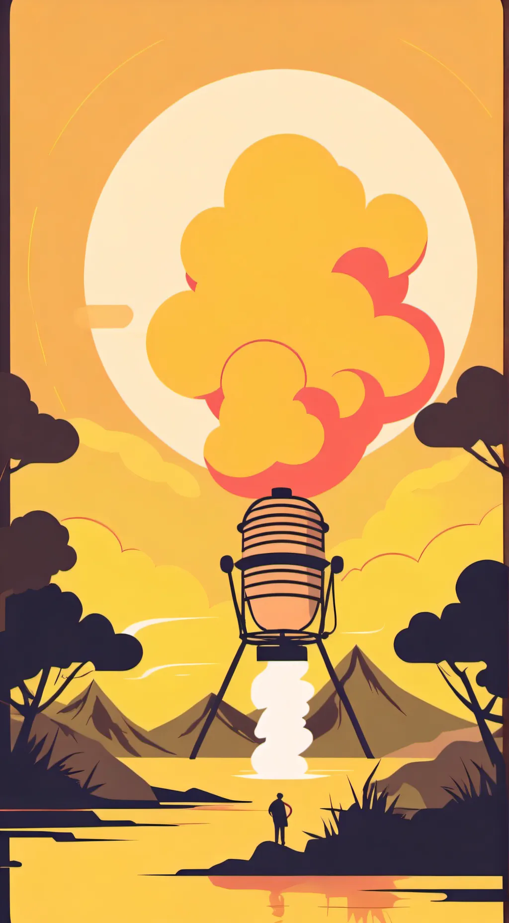 ai character: fart filter pad background