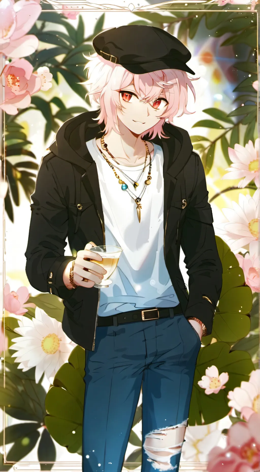 ai character: Keith  background