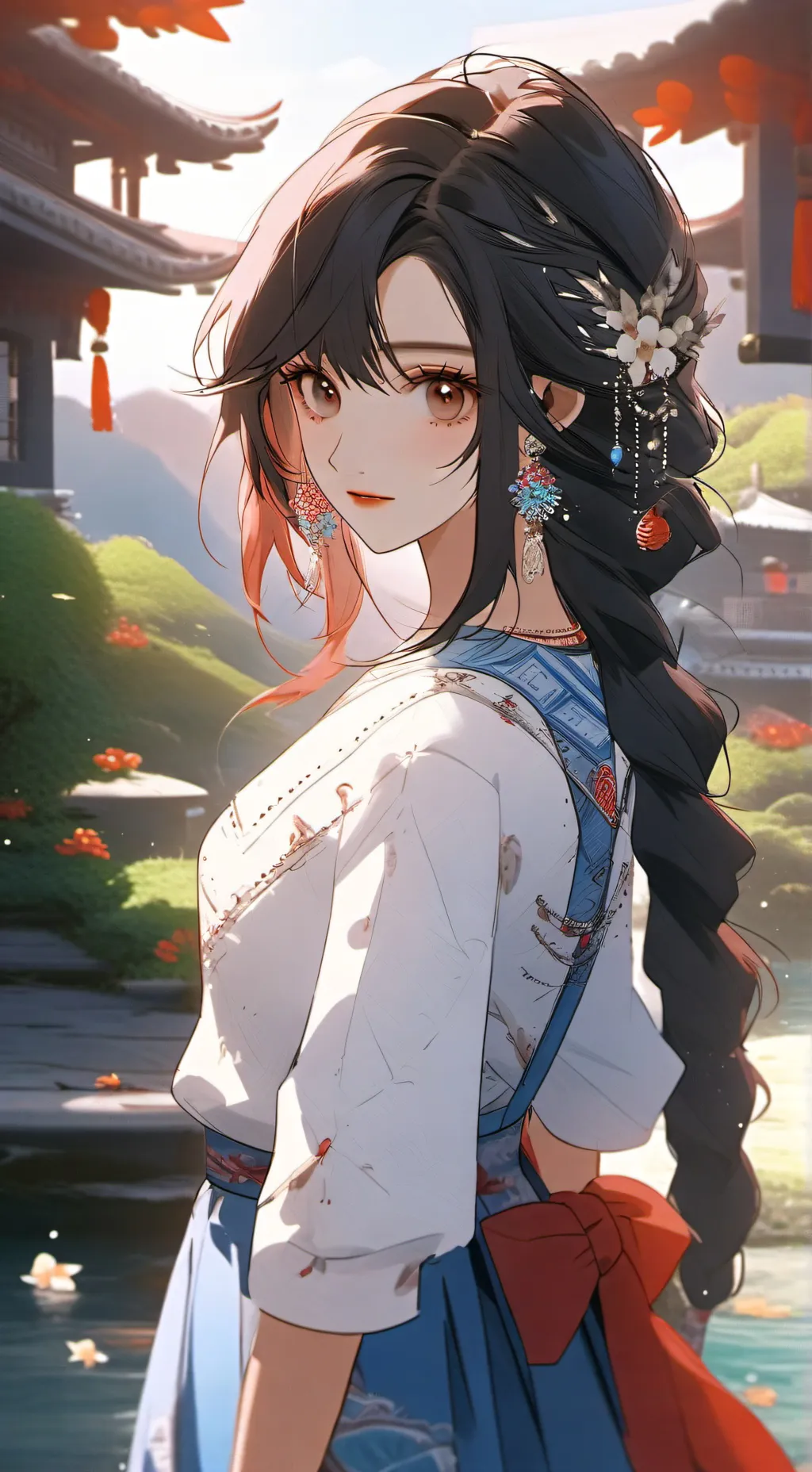 ai character: Mitchell  background