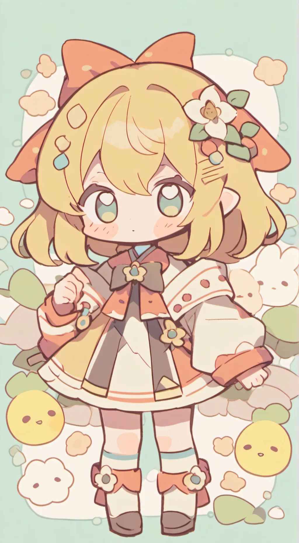 ai character: Hermano,Hermana 22 background