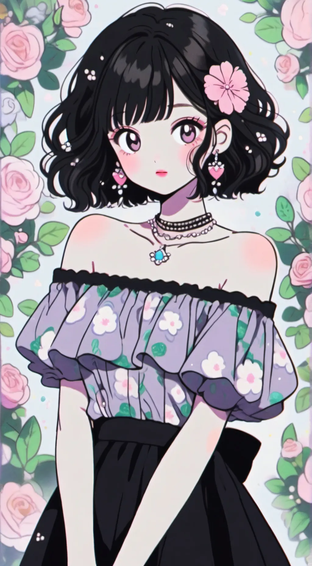 ai character: subasa  background