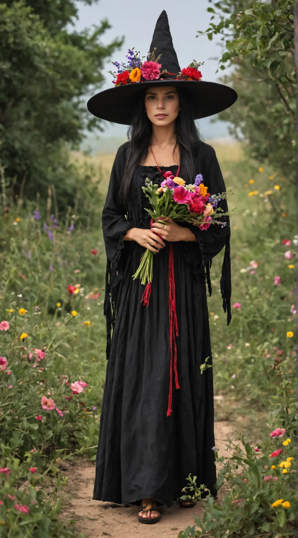 ai character: Witch background