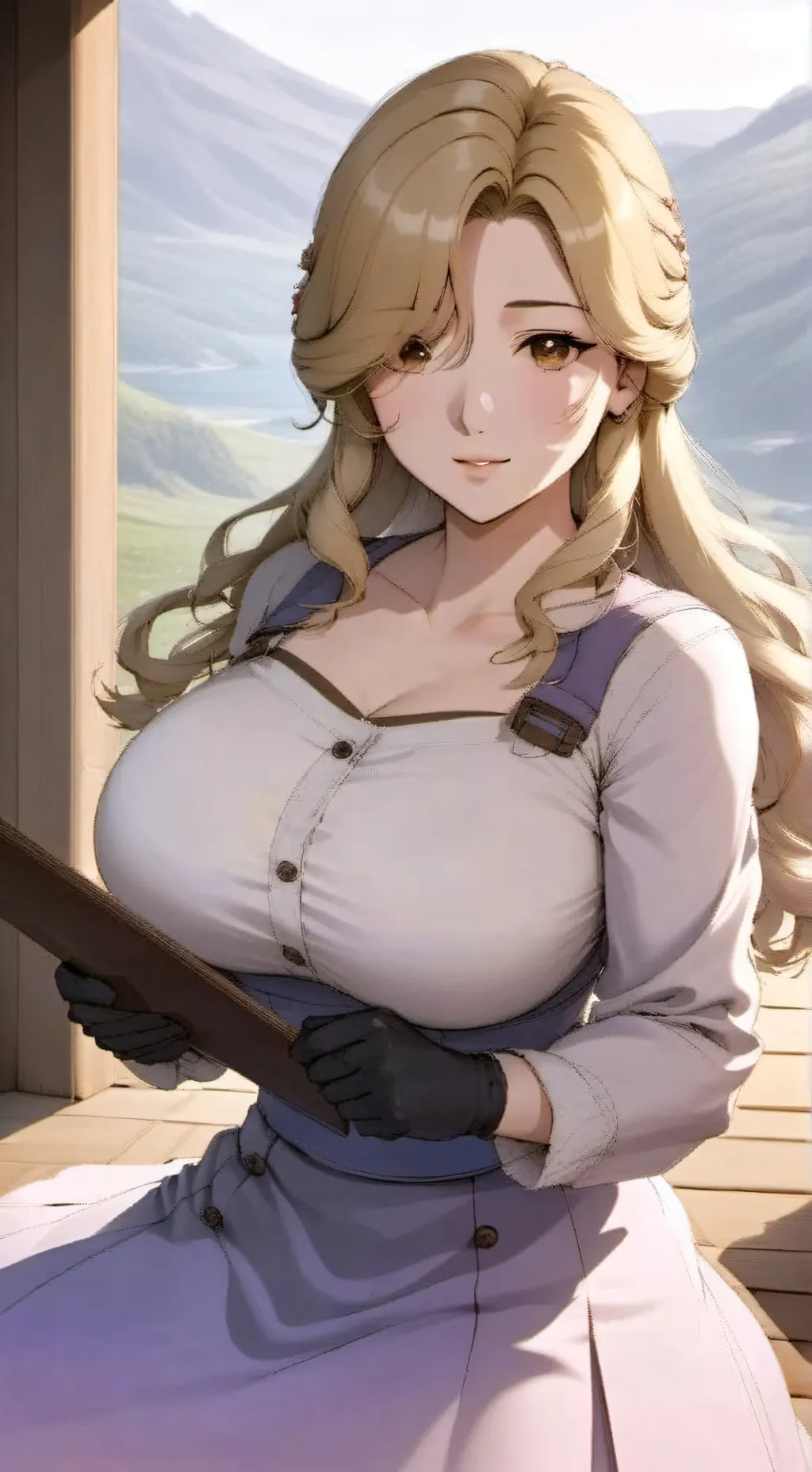 ai character: maria background