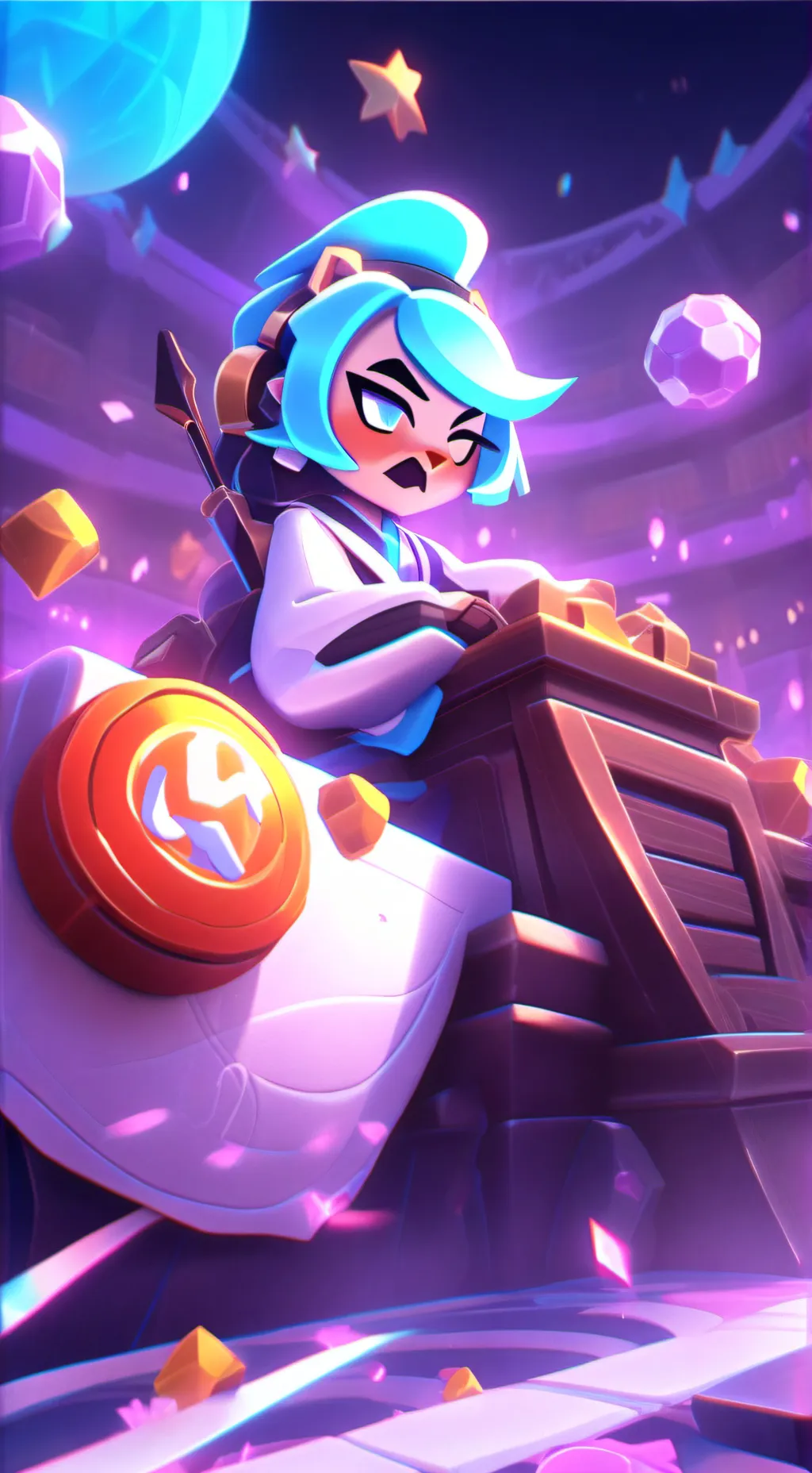 ai character: freaky sprout background