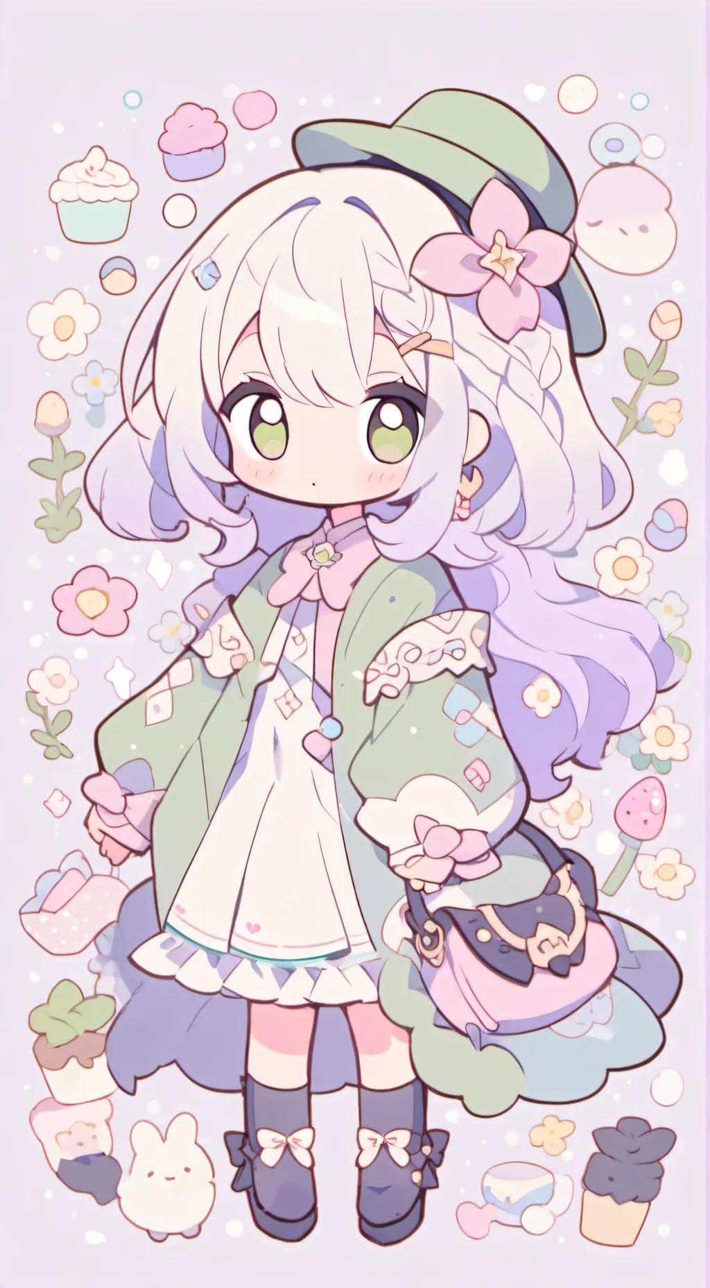 ai character: ✨sanekanae✨ background