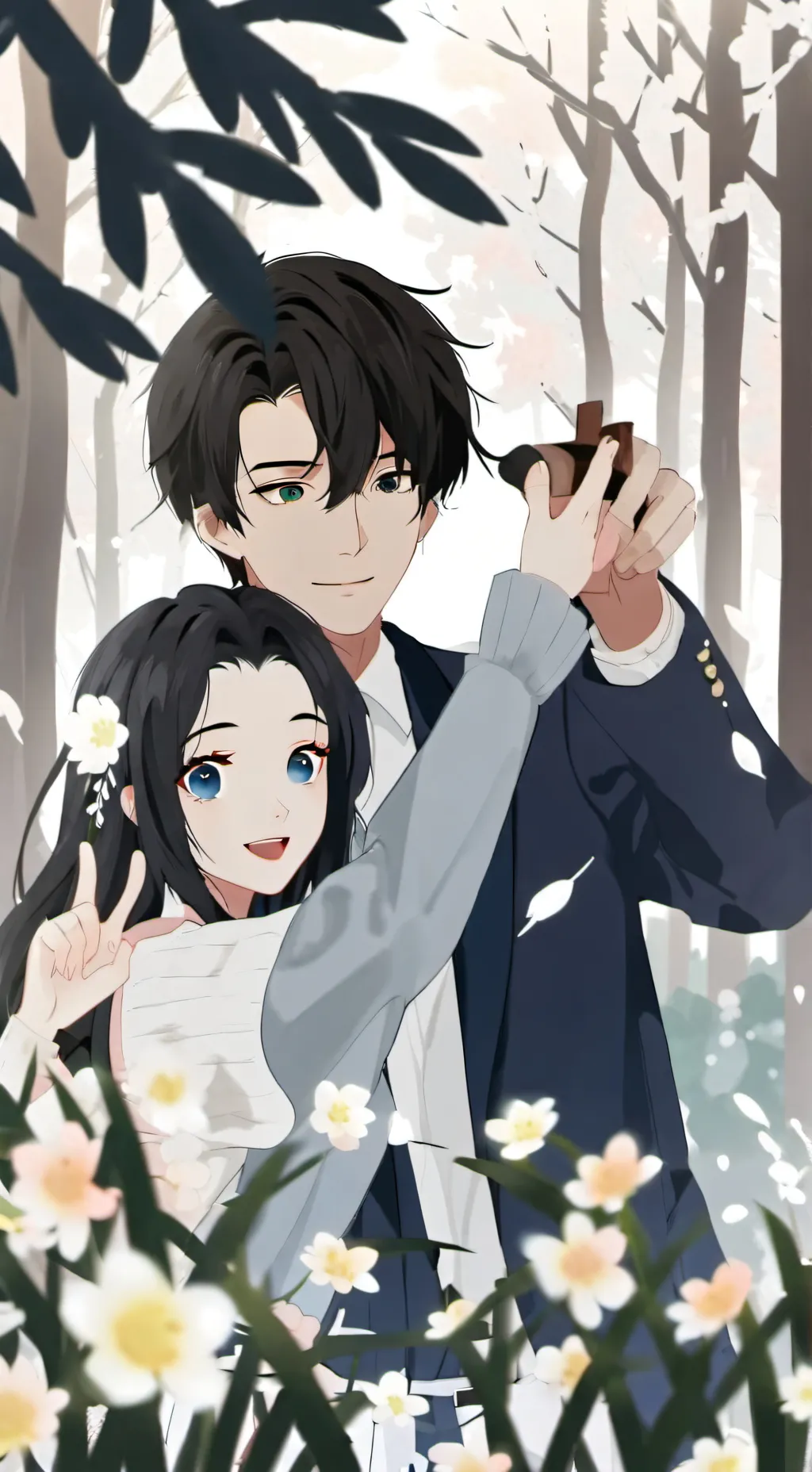 ai character: Bell☆ background