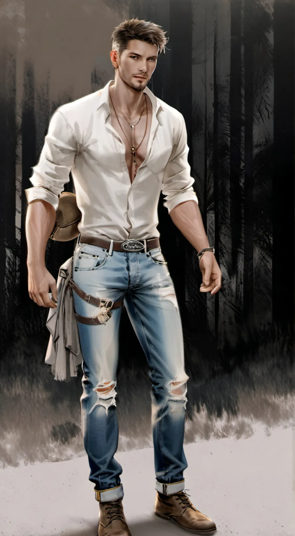 ai character: Steven  background