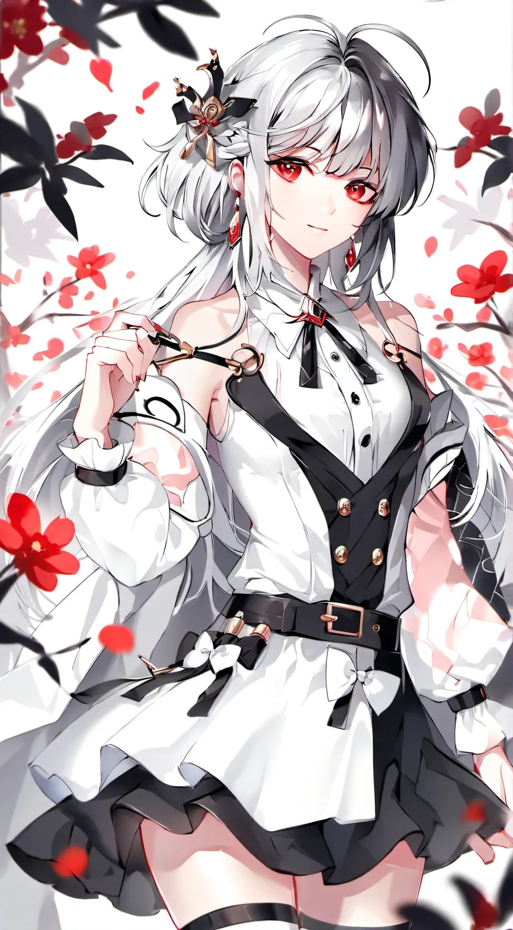 ai character: lune background