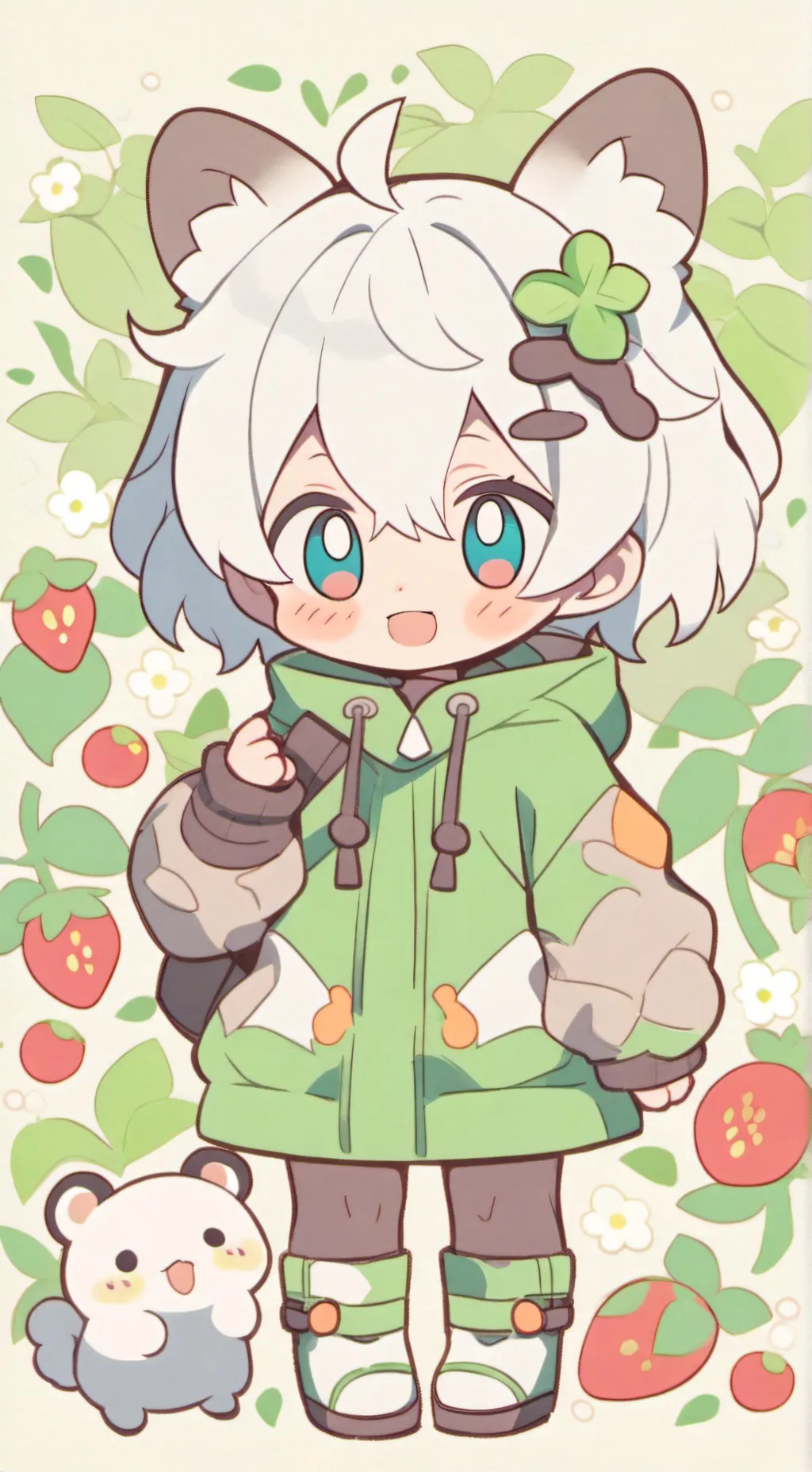 ai character: toast em yeah background