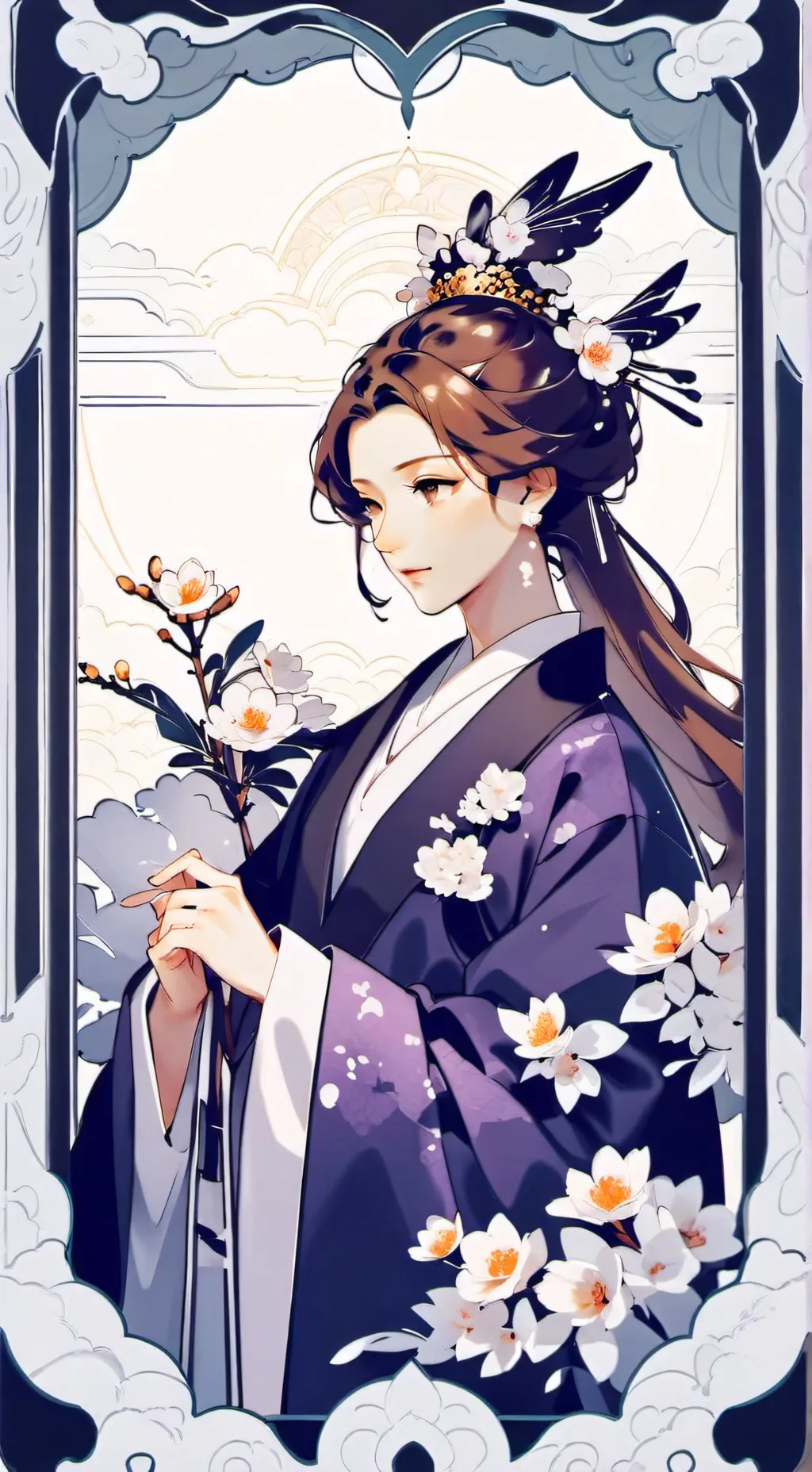 ai character: Aphrodite  background