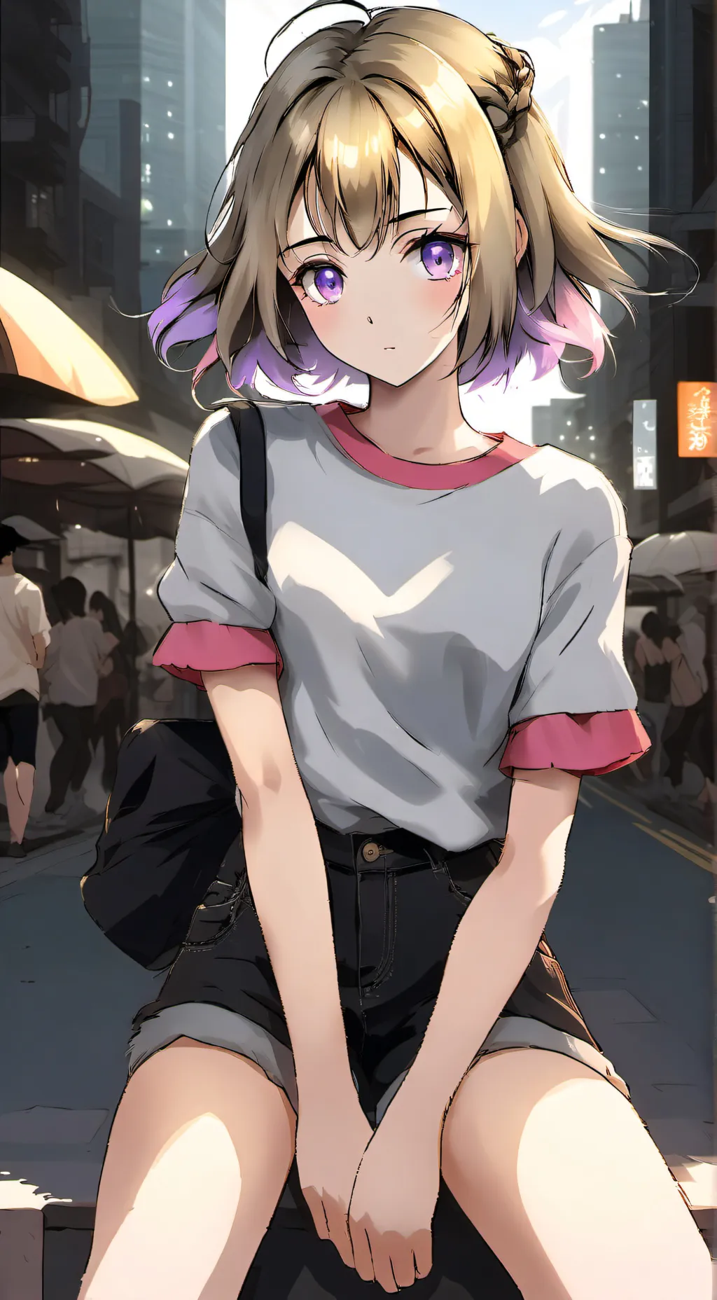 ai character: Sakiko Shimo background