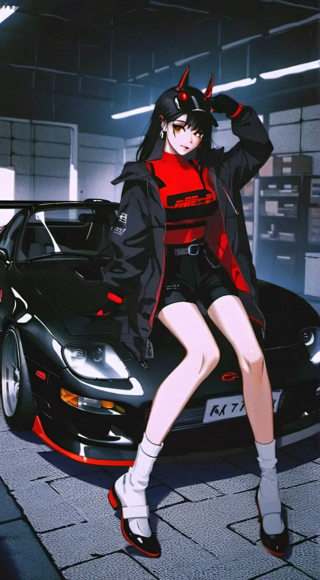 ai character: luz background