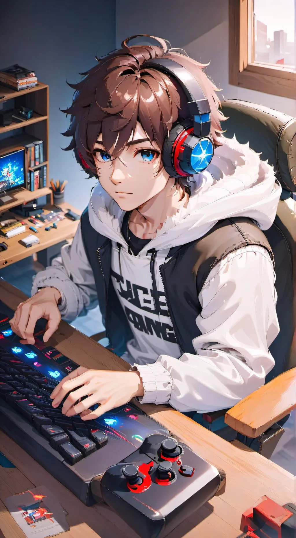 ai character: Jaykub  background