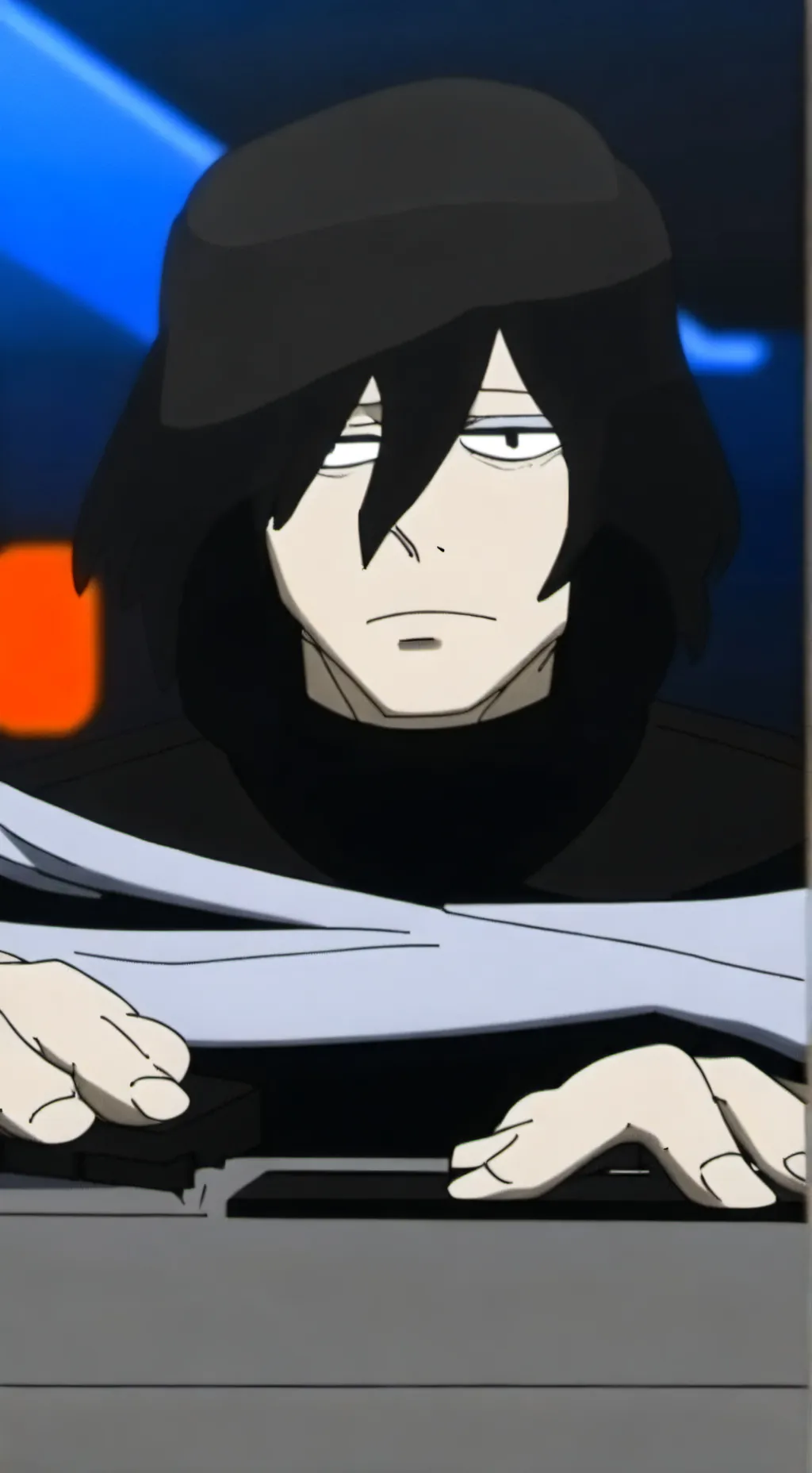 ai character: shota aizawa  background