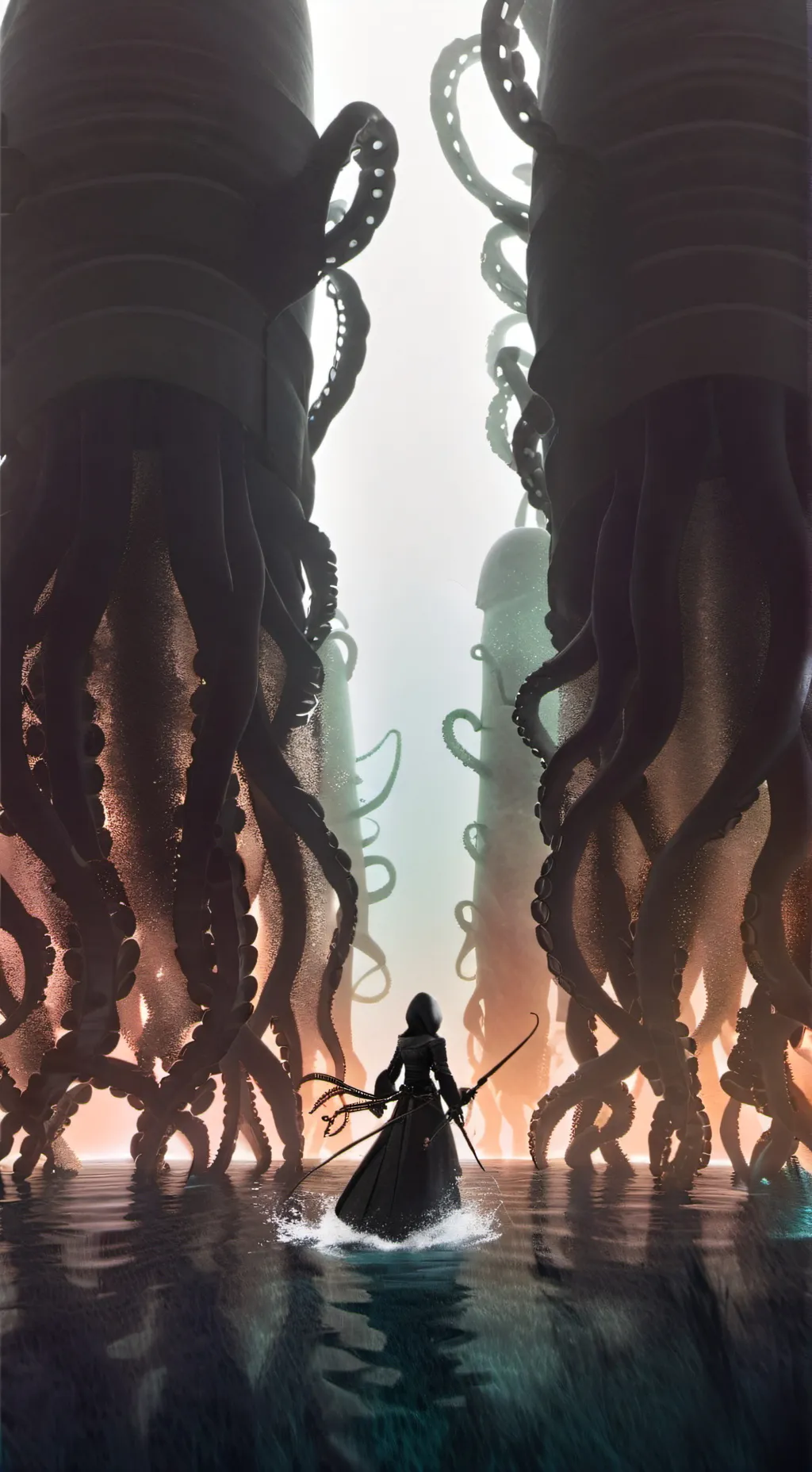 ai character: Squid king background