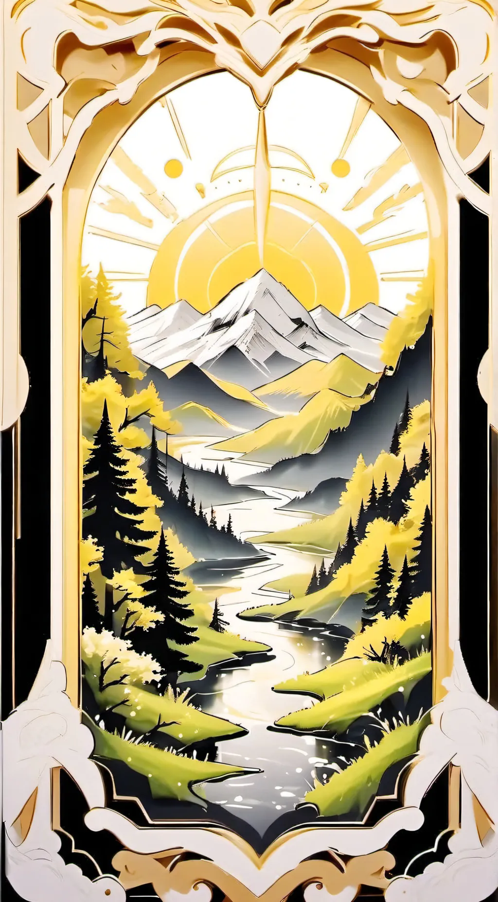 ai character: amor proibido background