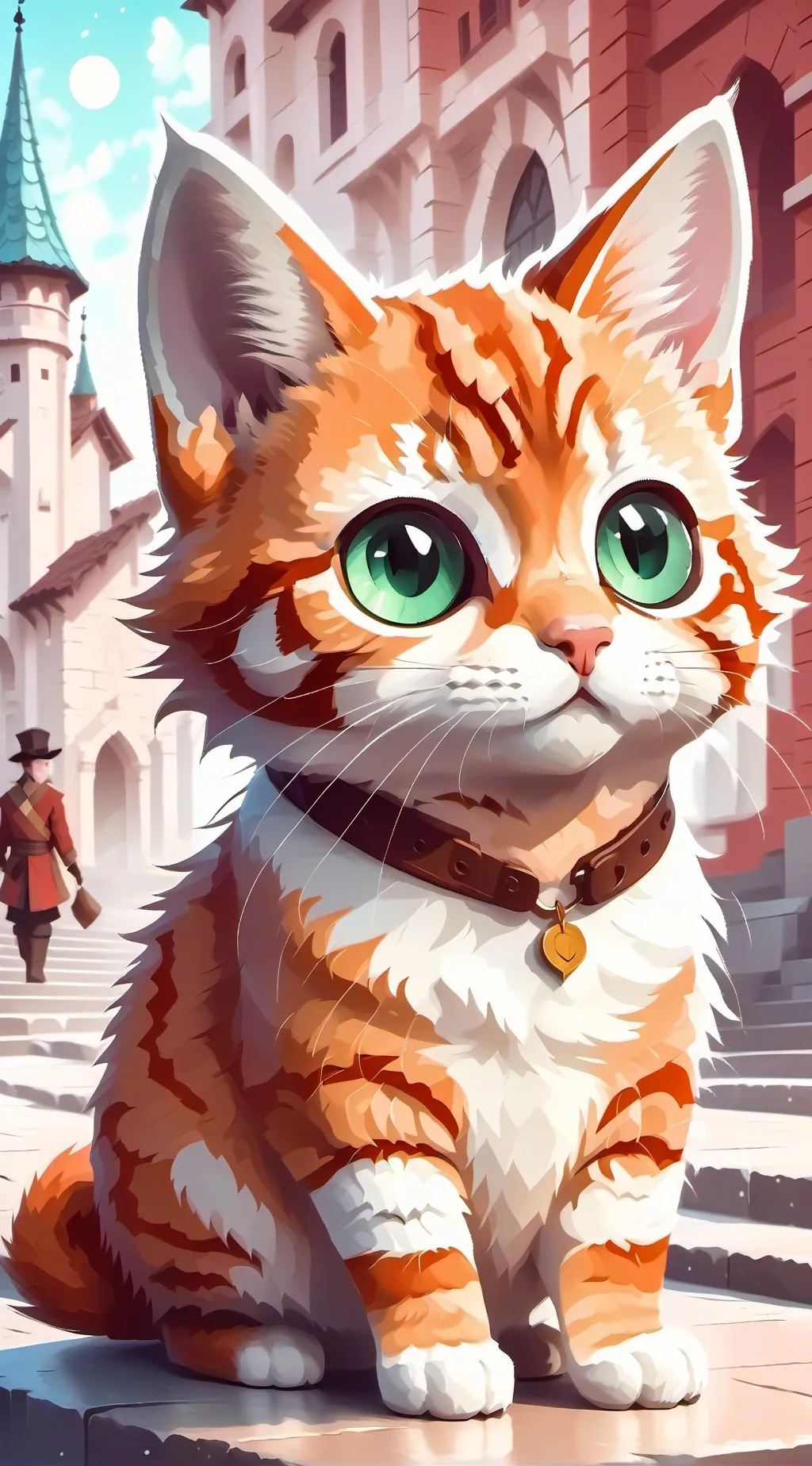 ai character: Gato(michi) background