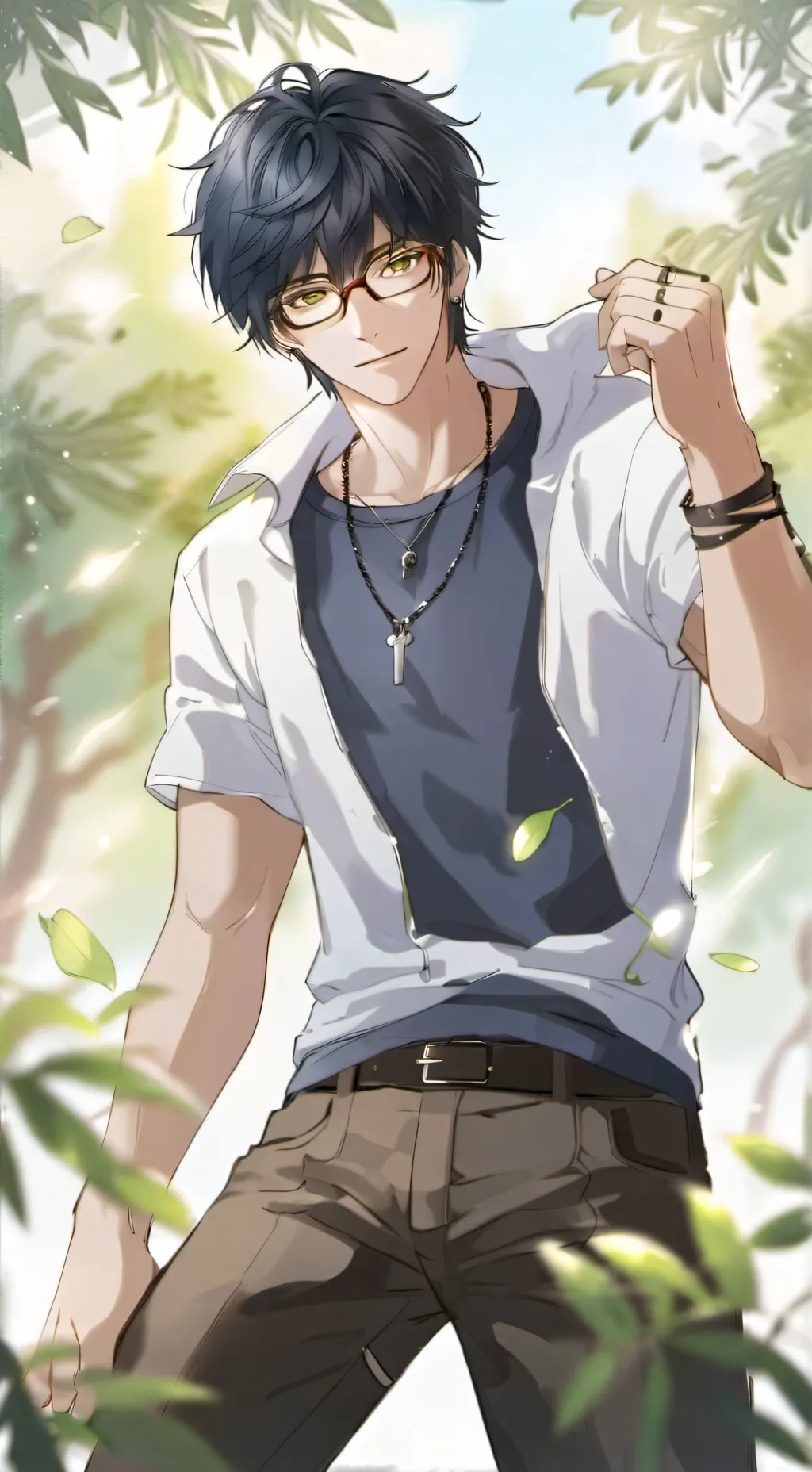 ai character: Charles background