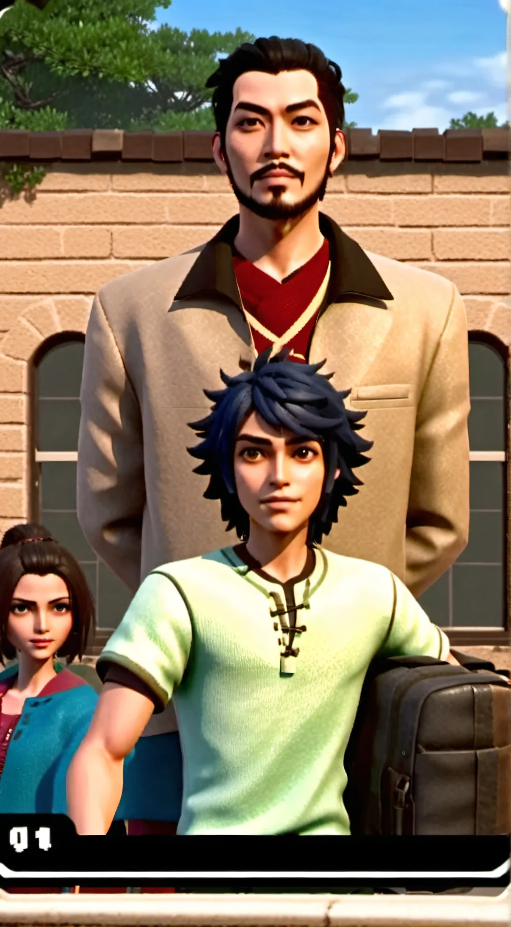 ai character: how to get a job background