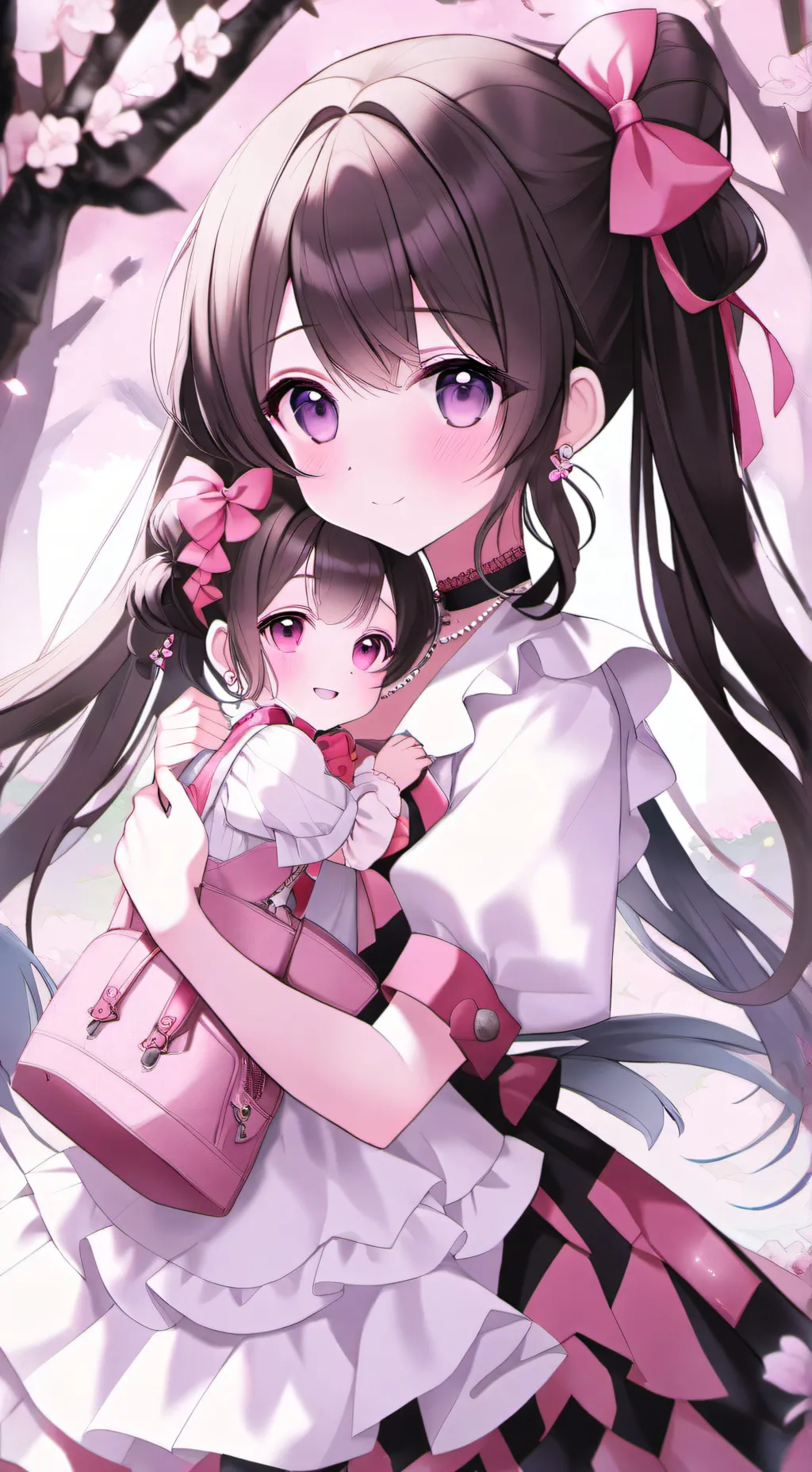 ai character: Rose background