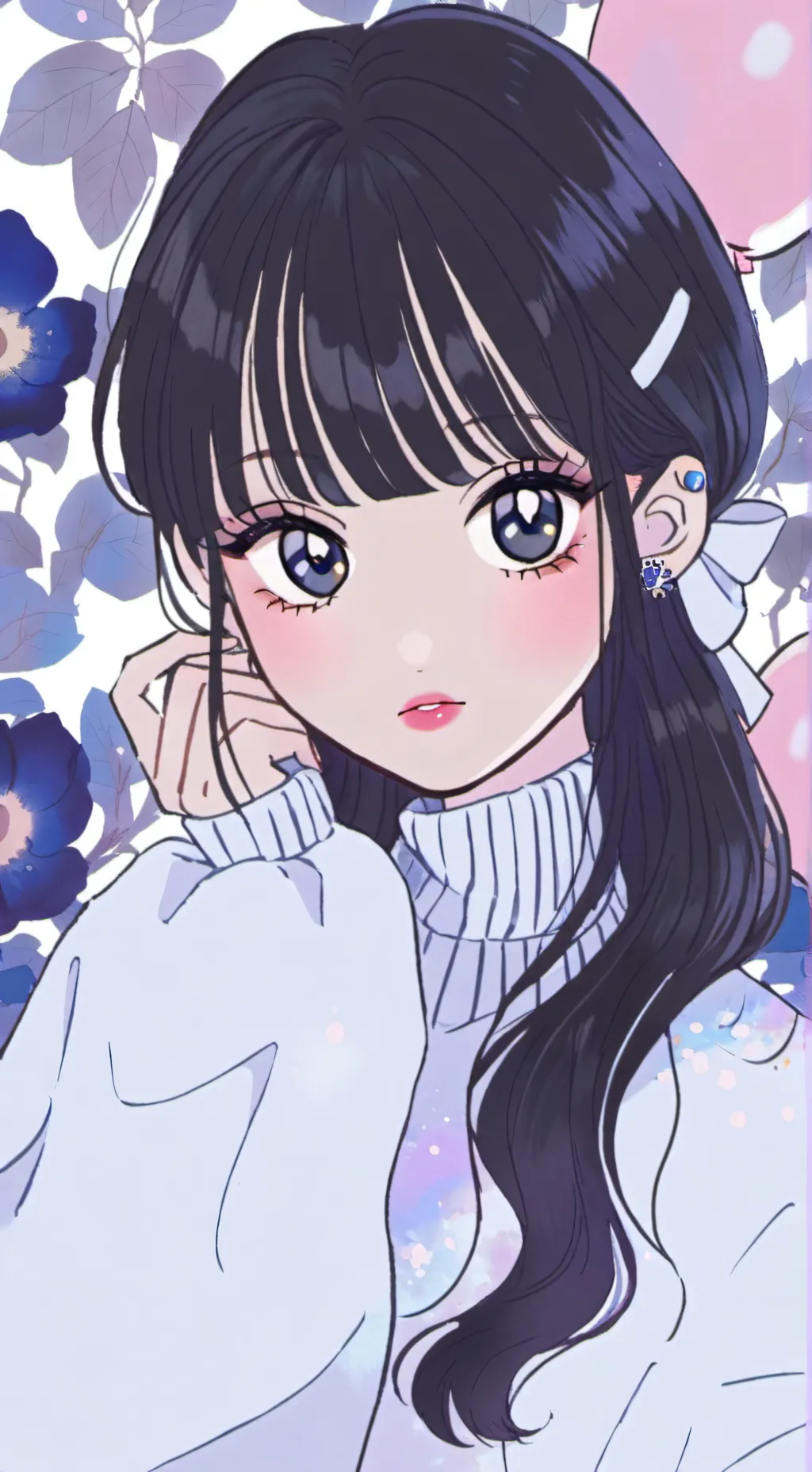 ai character: mha piscine  background