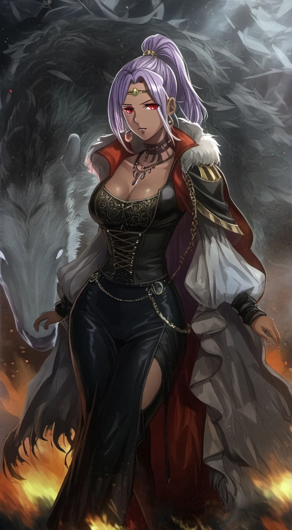 ai character: 艾梅莉•格温德琳 background