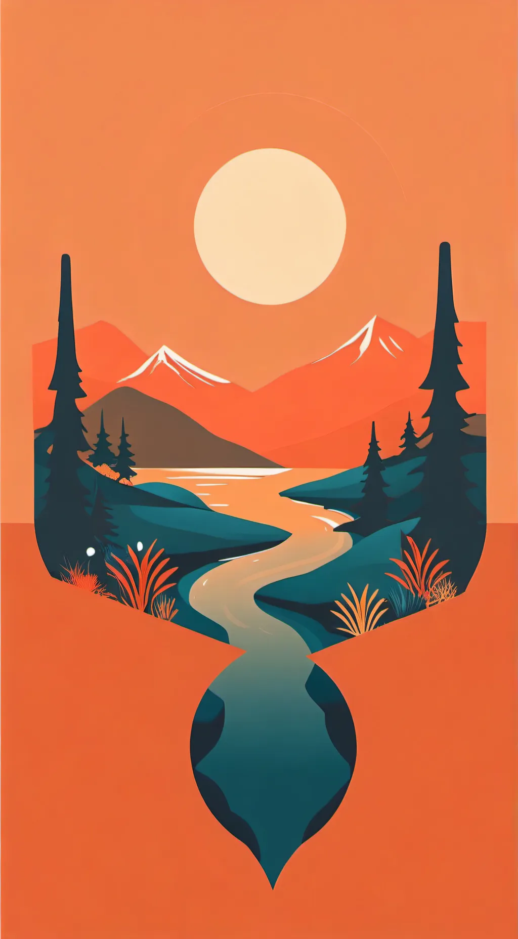 ai character: dzień background