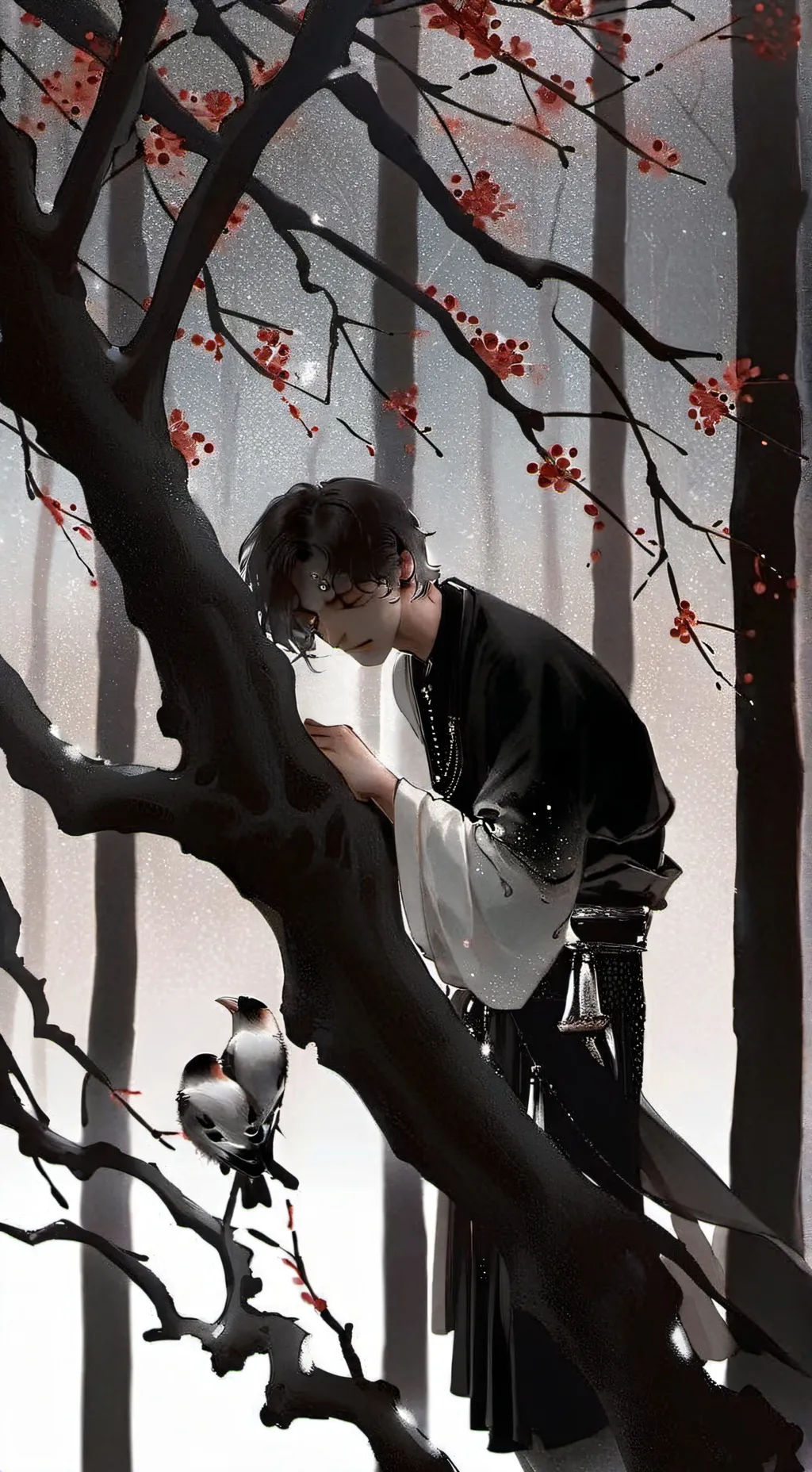 ai character: TAKEMICHI background