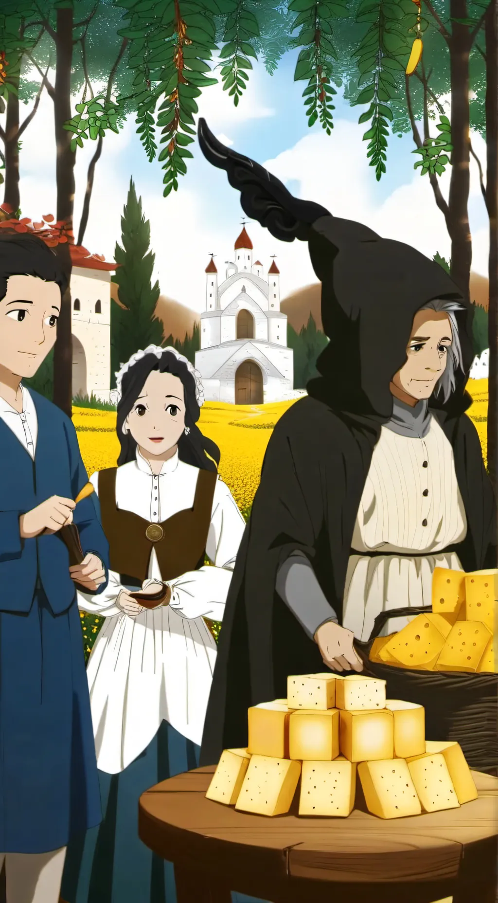 ai character: cheesymembey background