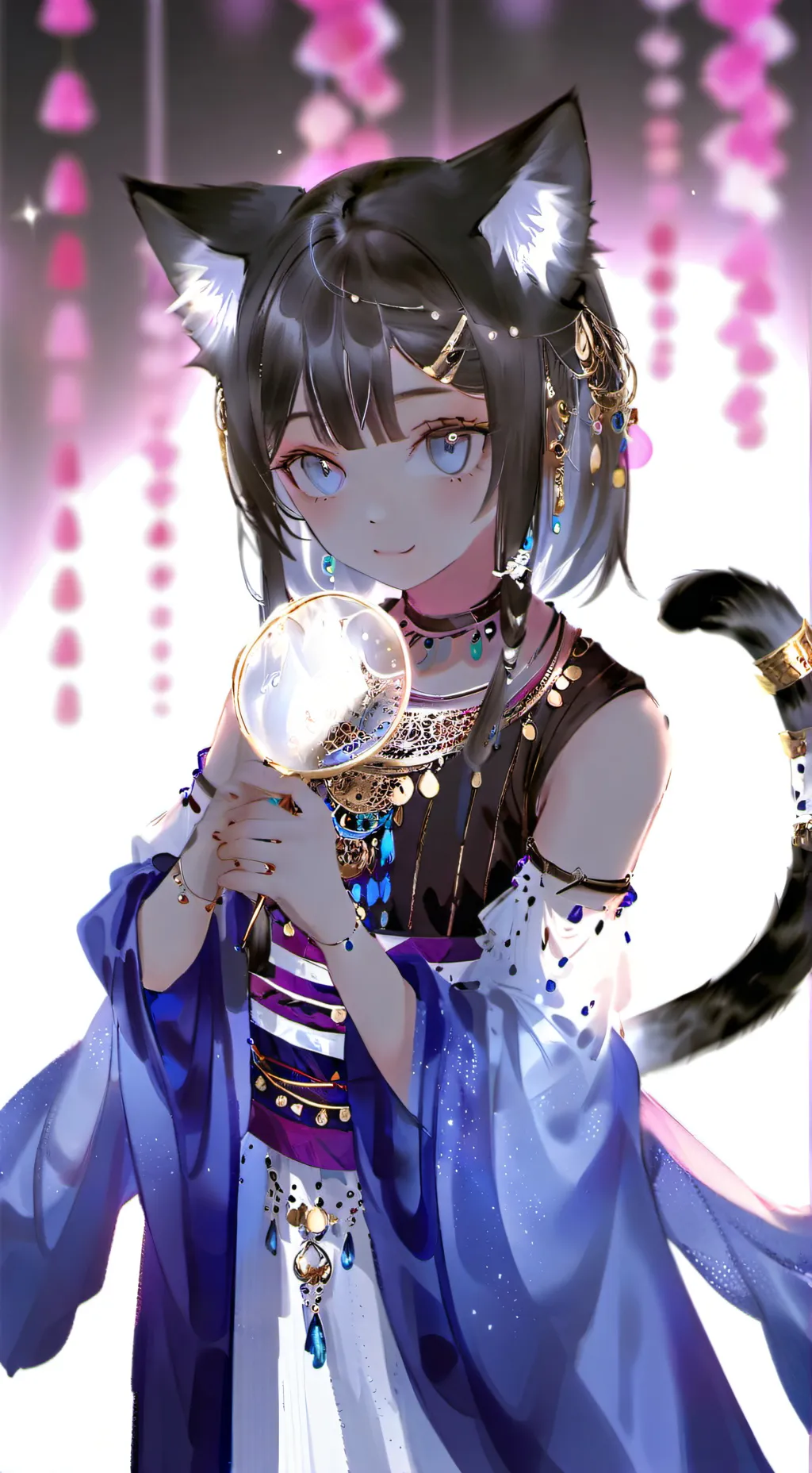 ai character: Glisten x Scraps background