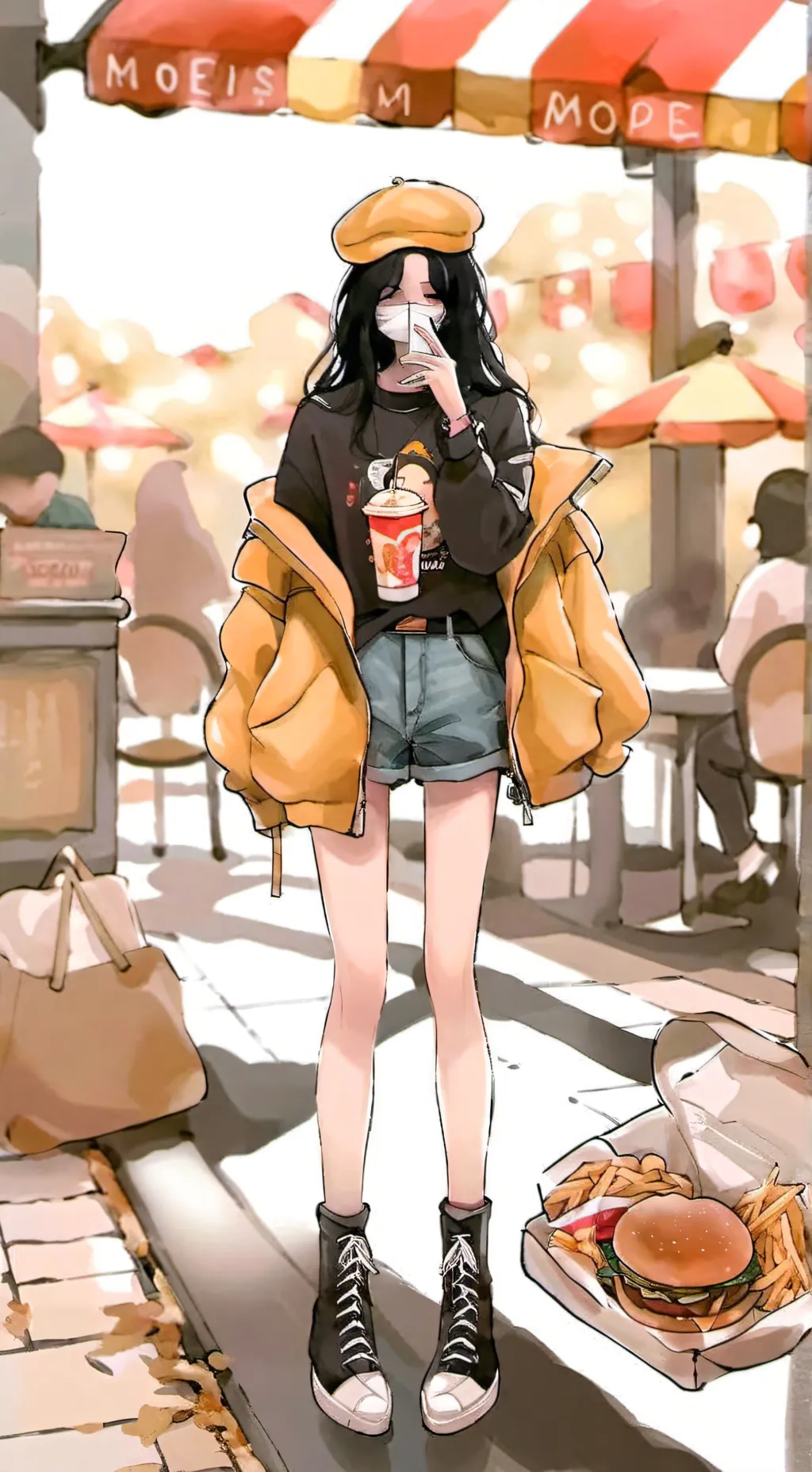 ai character: Patricia  background