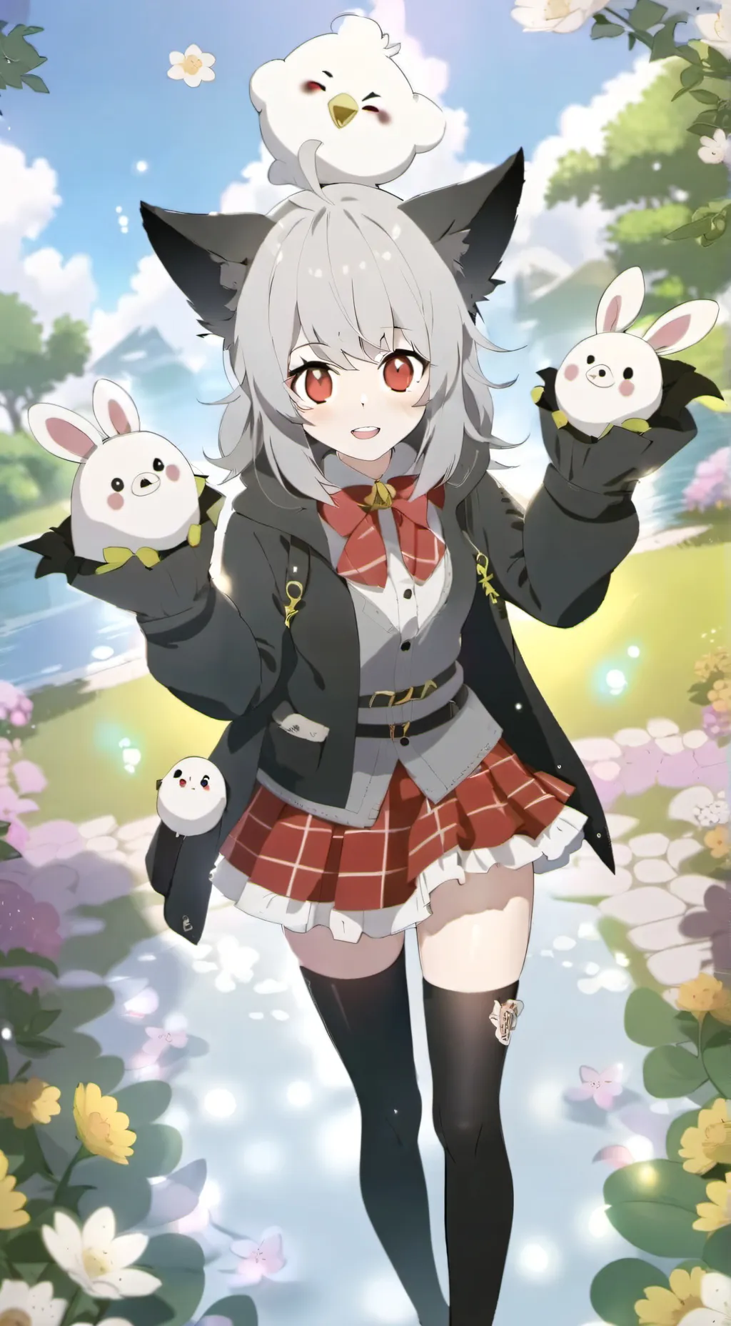 ai character: Cristina  background