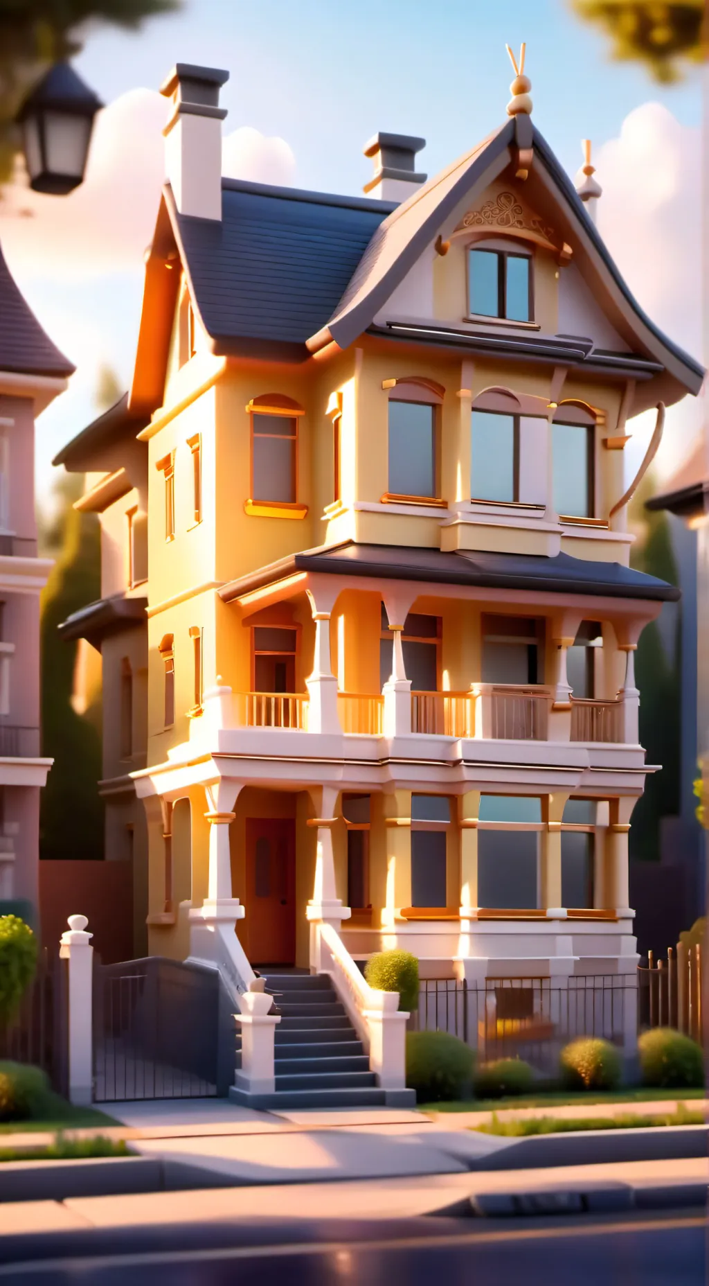 ai character: My family background