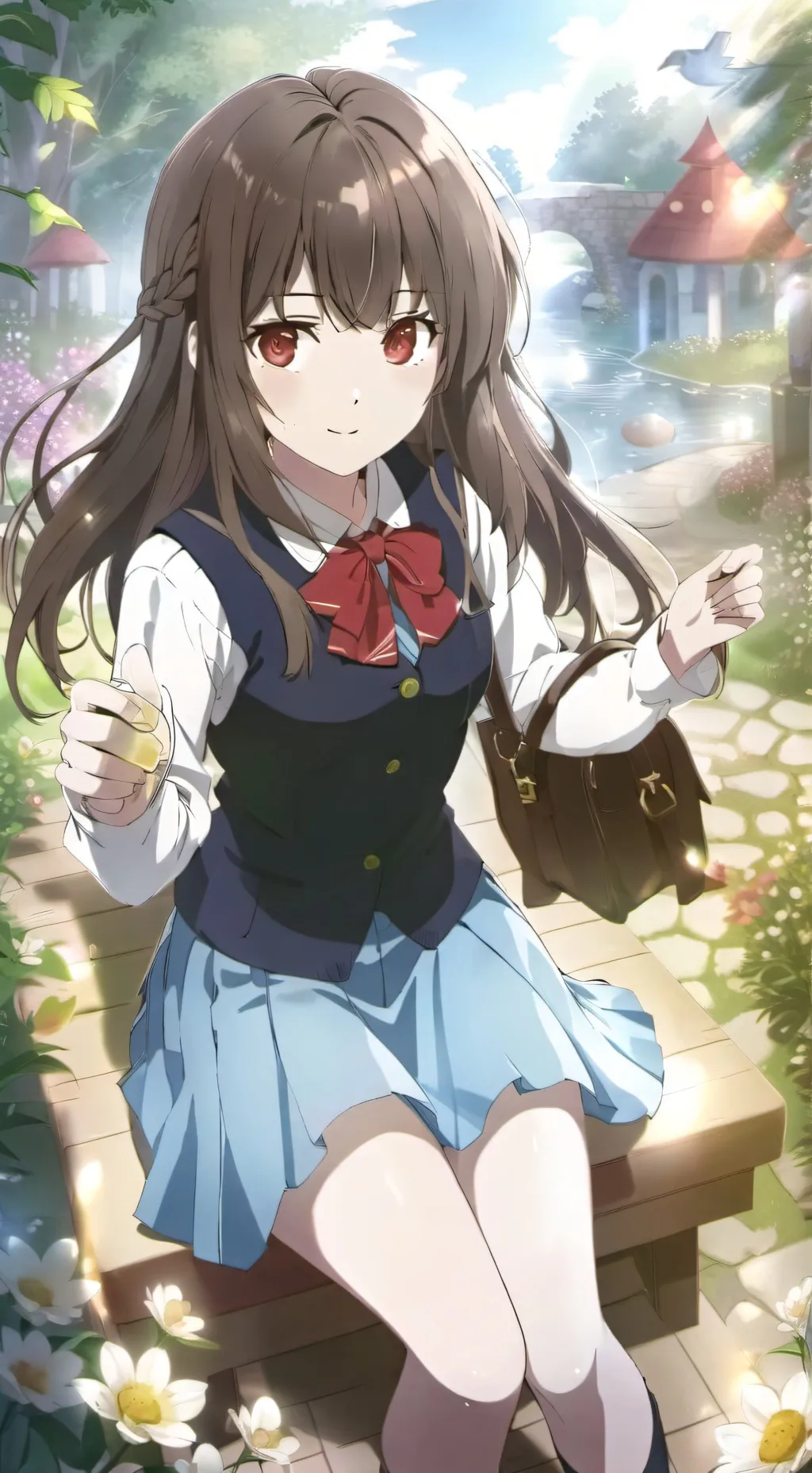 ai character: Roxanne  background