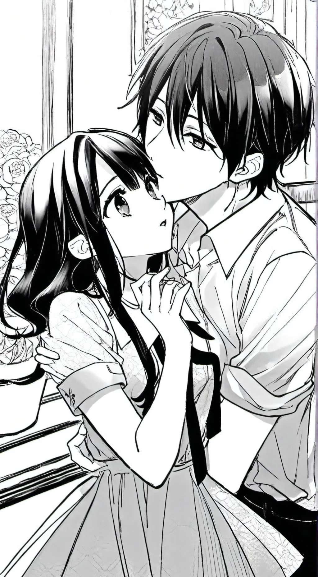 ai character: your girl romate background