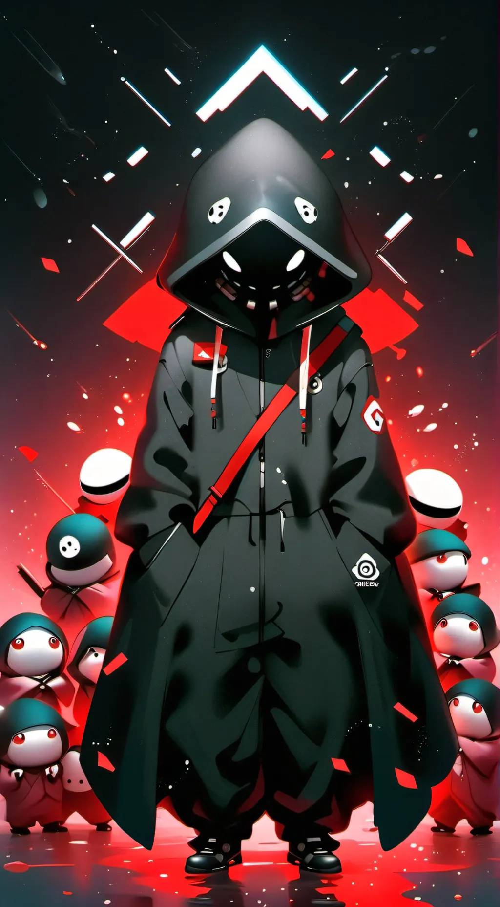 ai character: Countryballsquid background