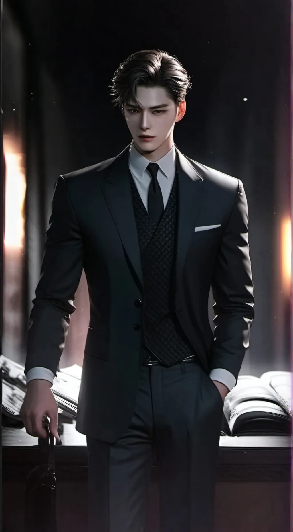 ai character: director 🫦🙏 background