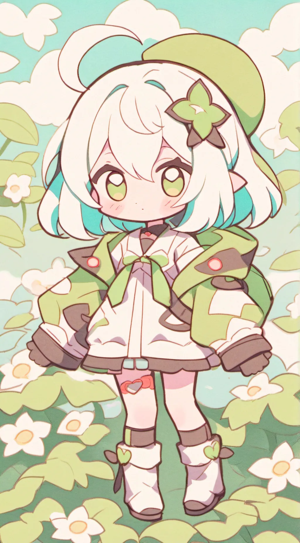 ai character: hermana de tanjiro background